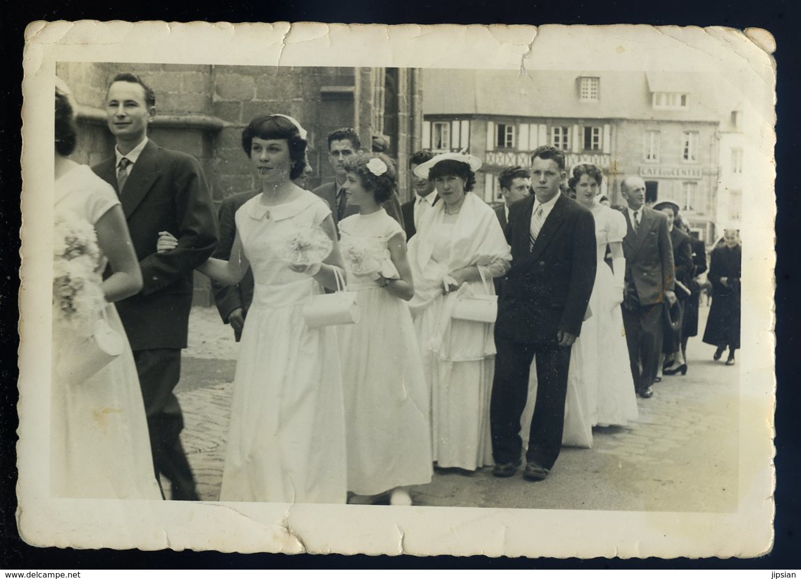 Photographie Studio Janvier Tréguier Mariage Vers 1960  NCL29 - Places