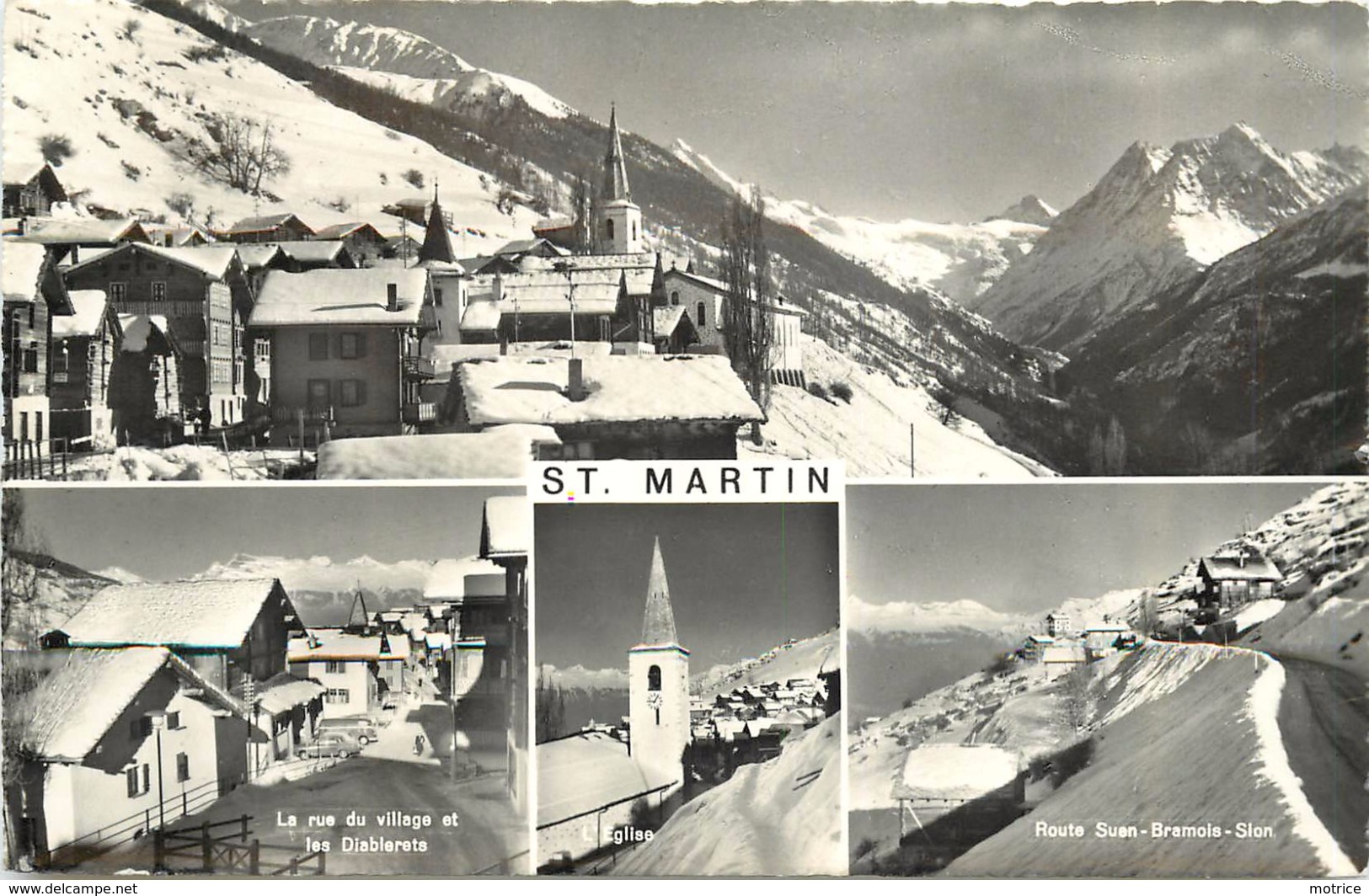 SAINT MARTIN - Carte Multi-vues. - Saint-Martin