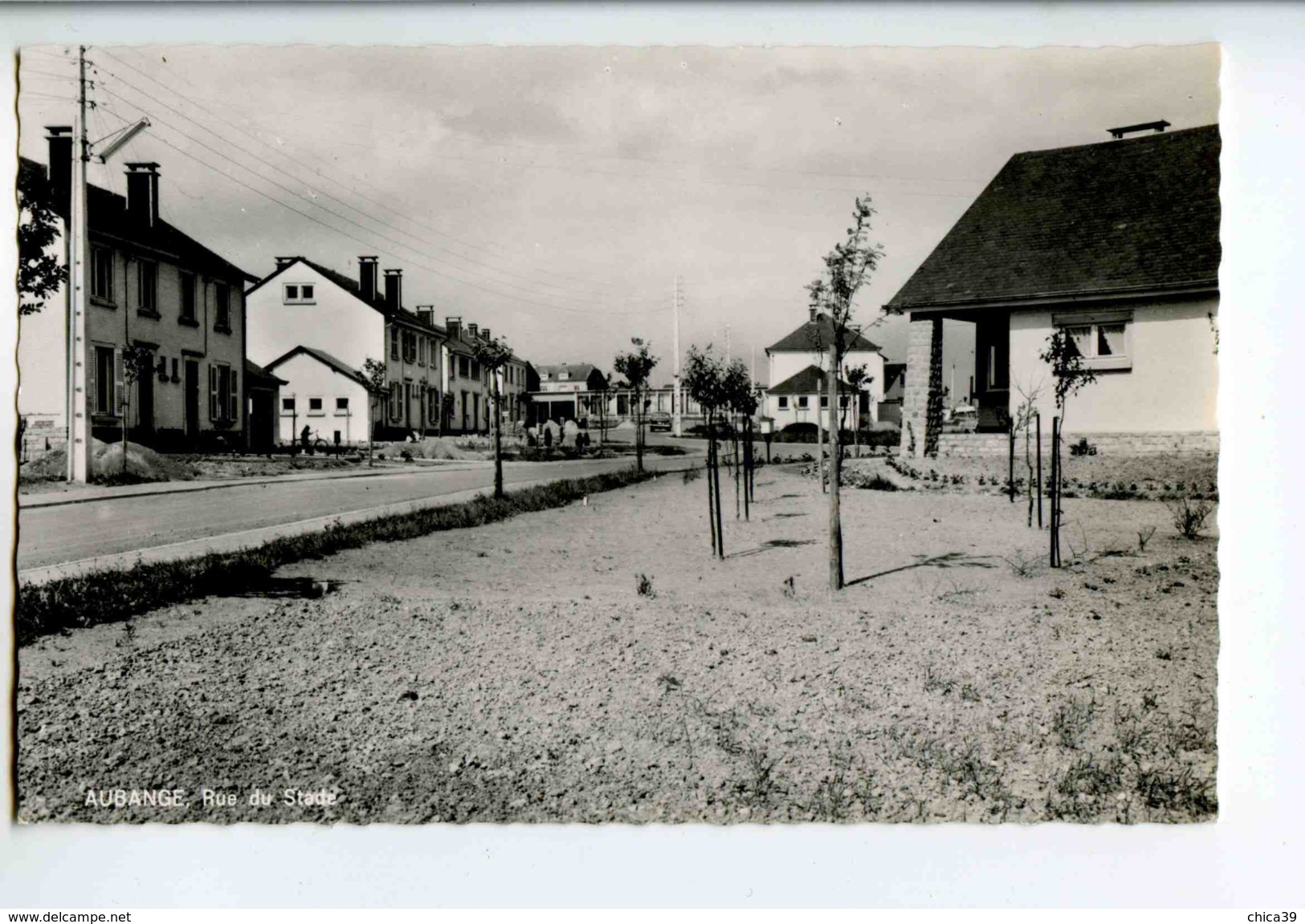 C 19020  -  Aubange  -  Rue Du Stade   -  Photo Véritable - Aubange