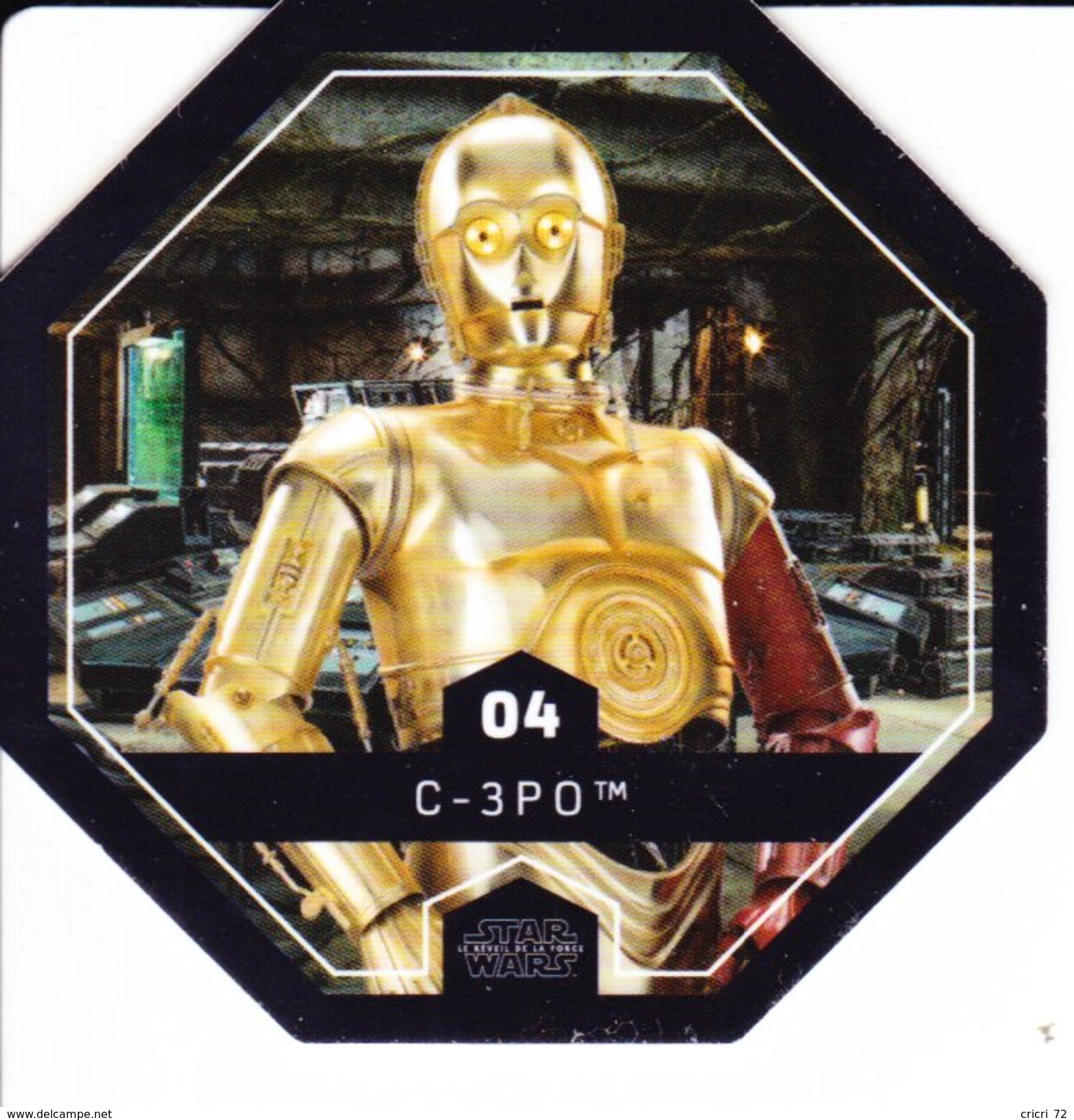 04 C-3 P O 2016 STAR WARS LECLERC COSMIC SHELLS - Episodio II