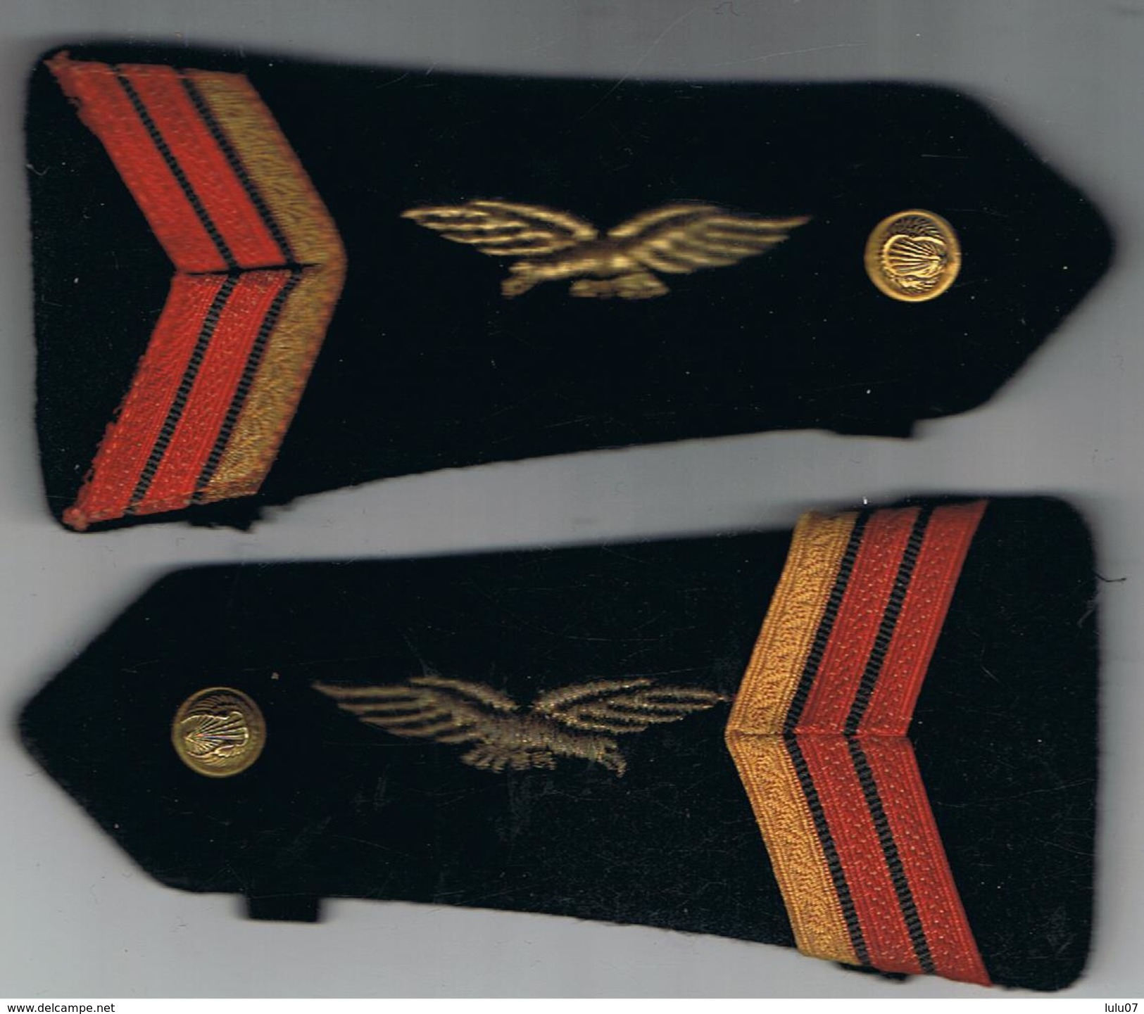 Epaulettes Et Un écusson   Gendarmerie - Police