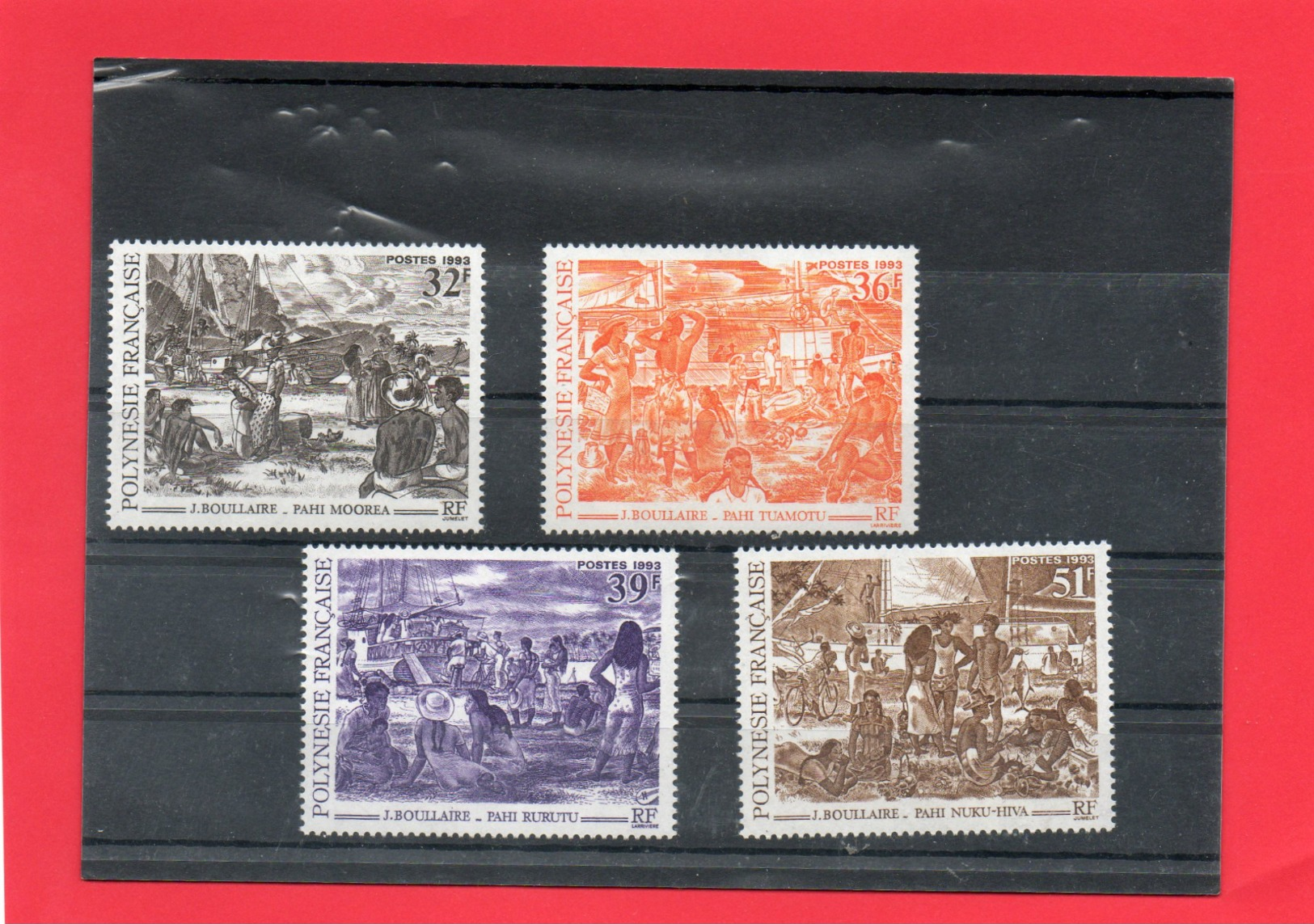 Série De 4 Valeurs N° 432/35 (Gravures Originales De Boullaire ) - Unused Stamps