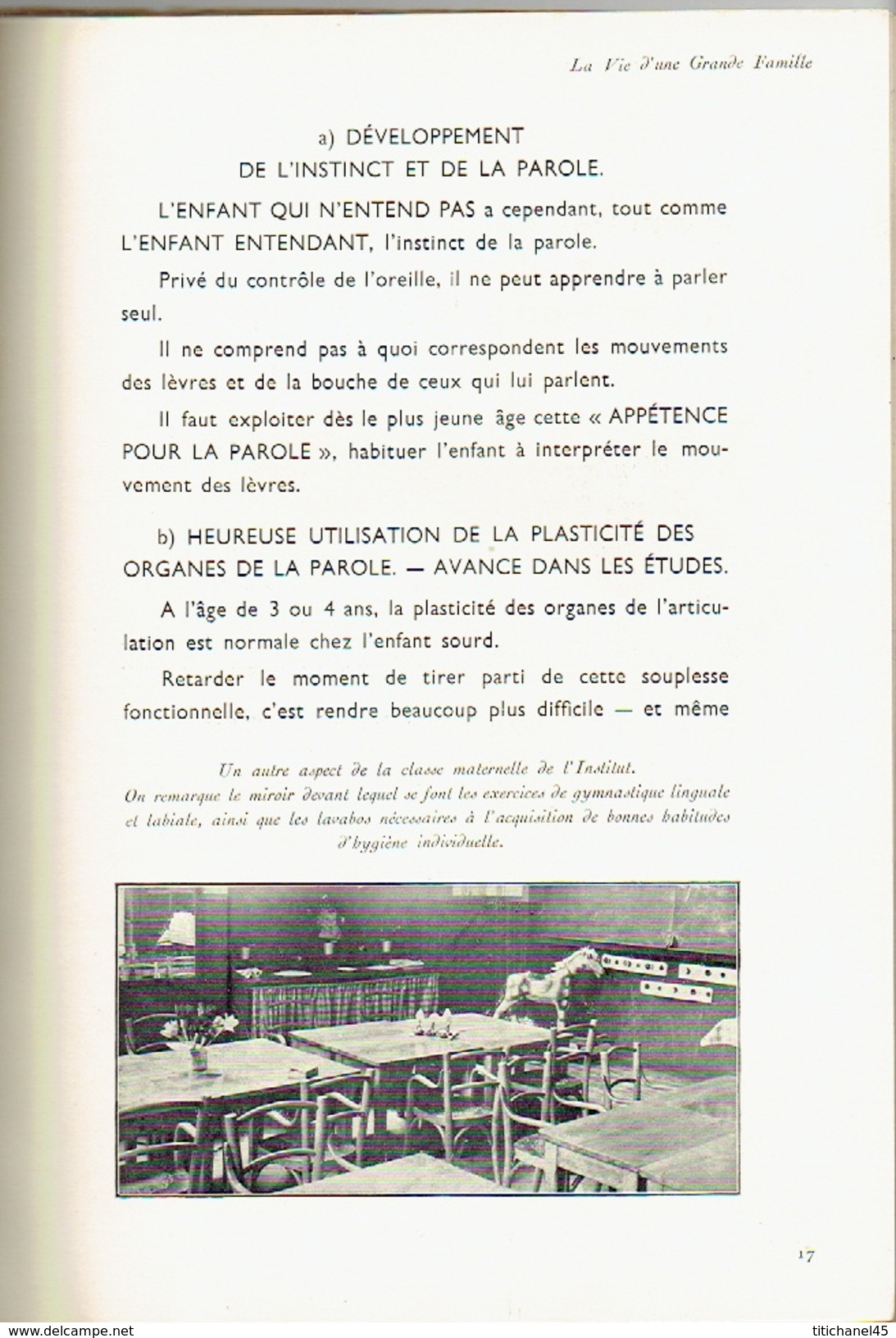 LIEGE 1934 - INSTITUT ROYAL DES SOURDS-MUETS & DES AVEUGLES - LA VIE D'UNE GRANDE FAMILLE