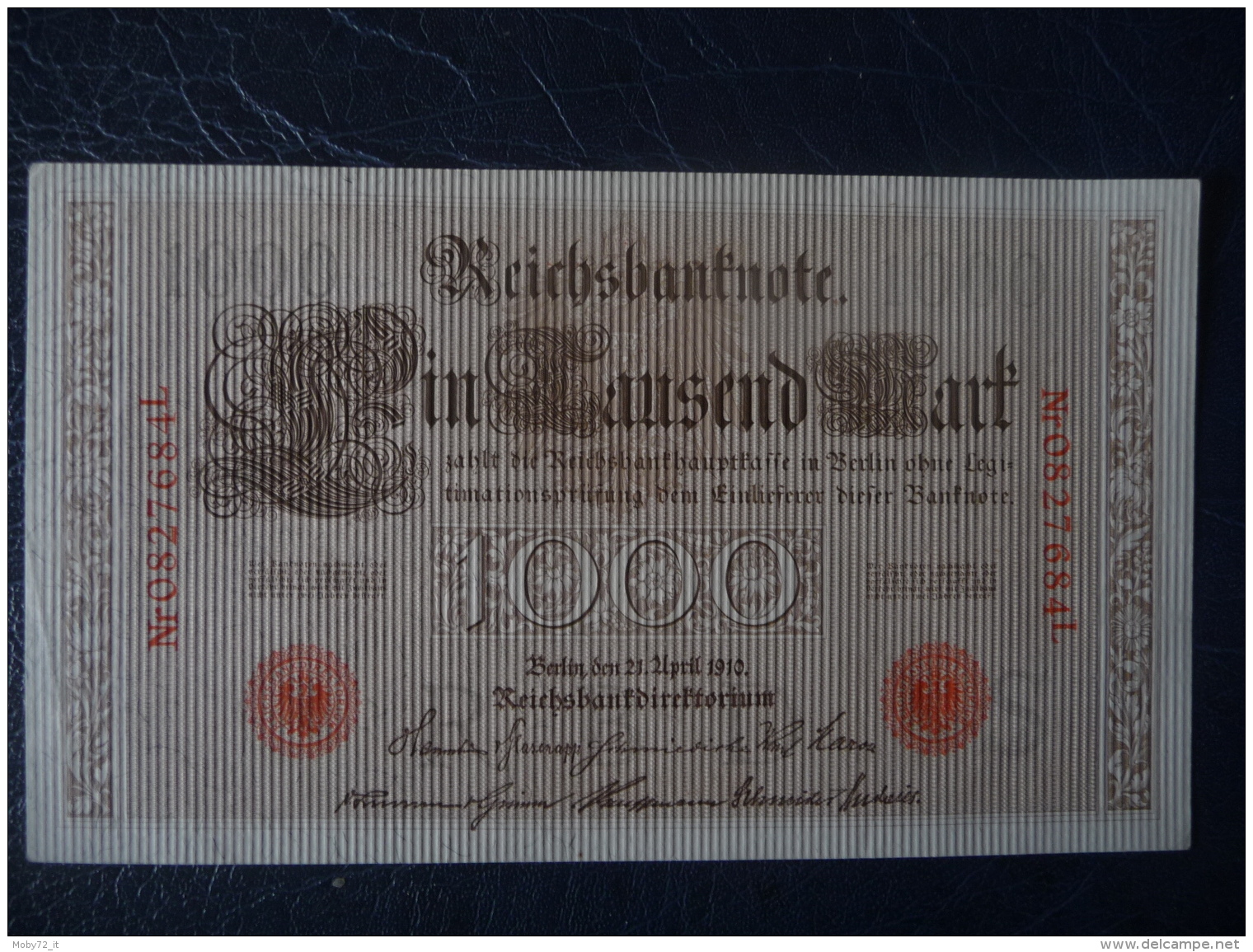 Germania Reich - 1910 - Banconota 1000 Marchi - 1.000 Mark