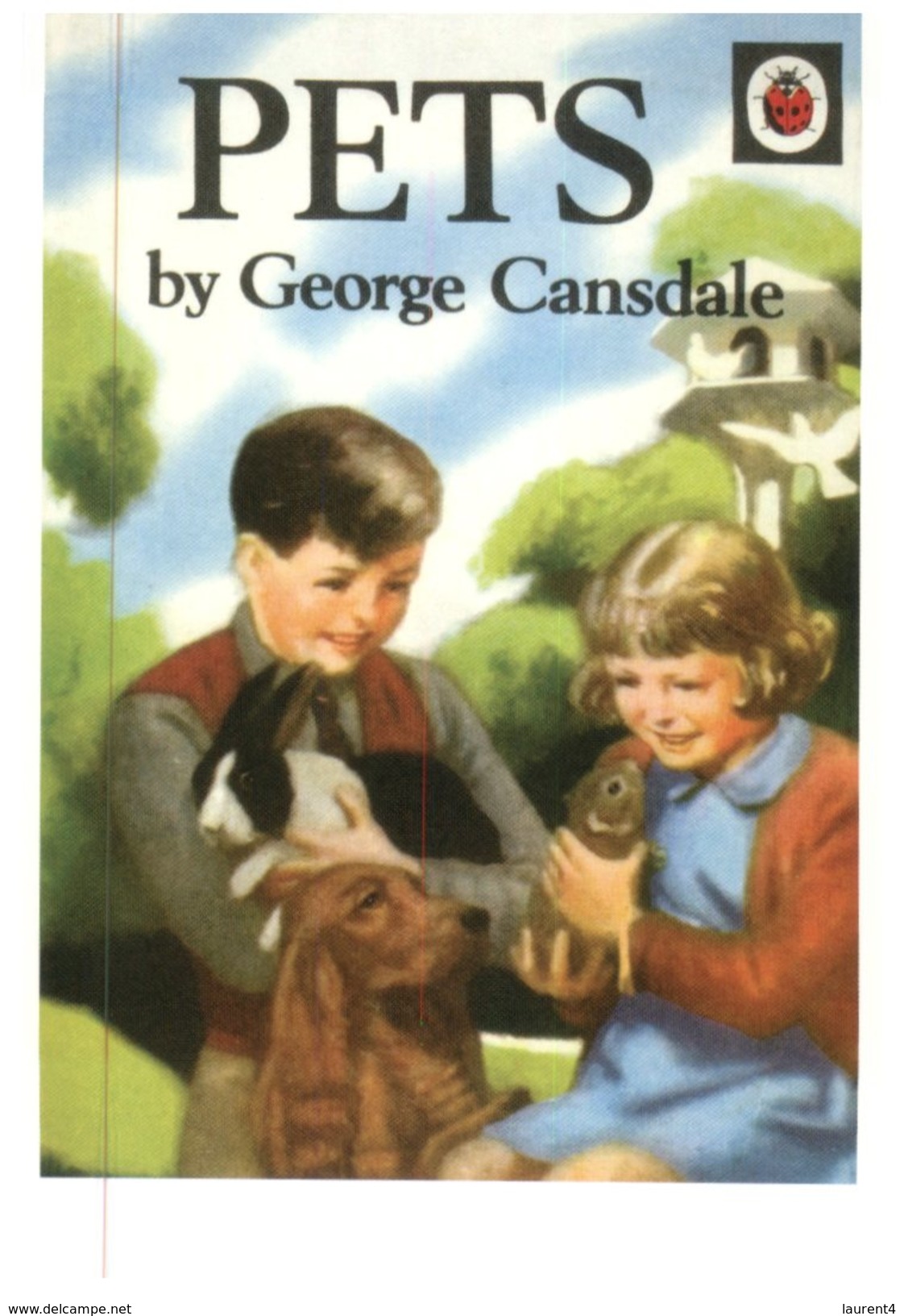 (194) Ladybird Book Cover on postcard (5 different)