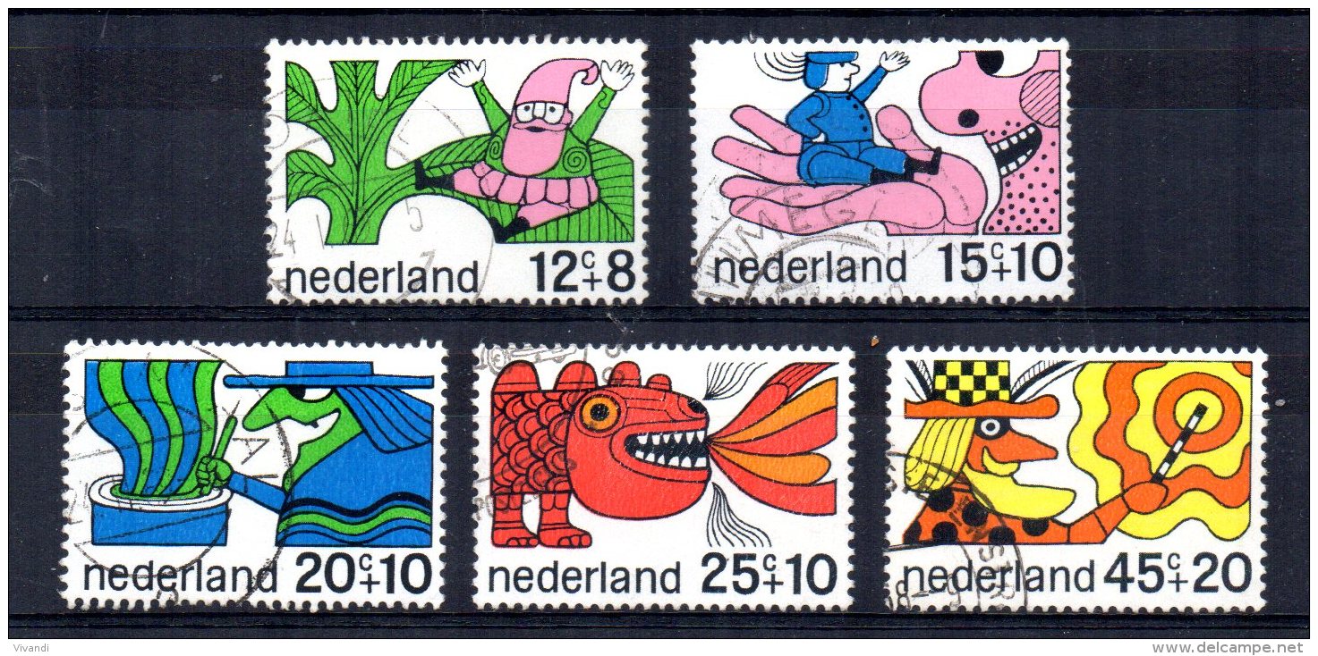 Netherlands - 1968 - Child Welfare - Used - Gebraucht