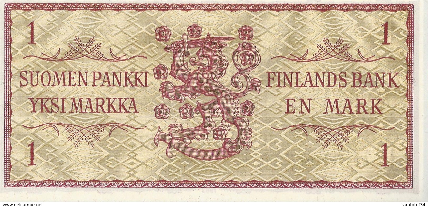 FINLANDE - 1 Markka 1963 - UNC - Finlande