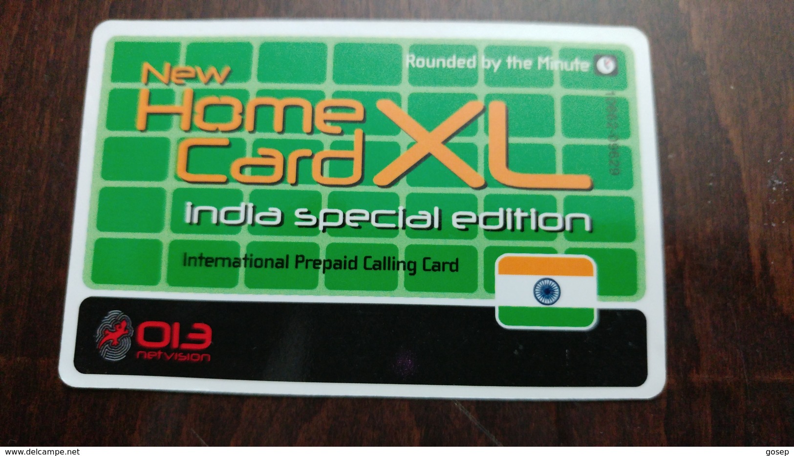 Israel New Home Card XL-(11)-INDIA-(12.4.2017)--013net Vision-lokking Out Side-used - Inde