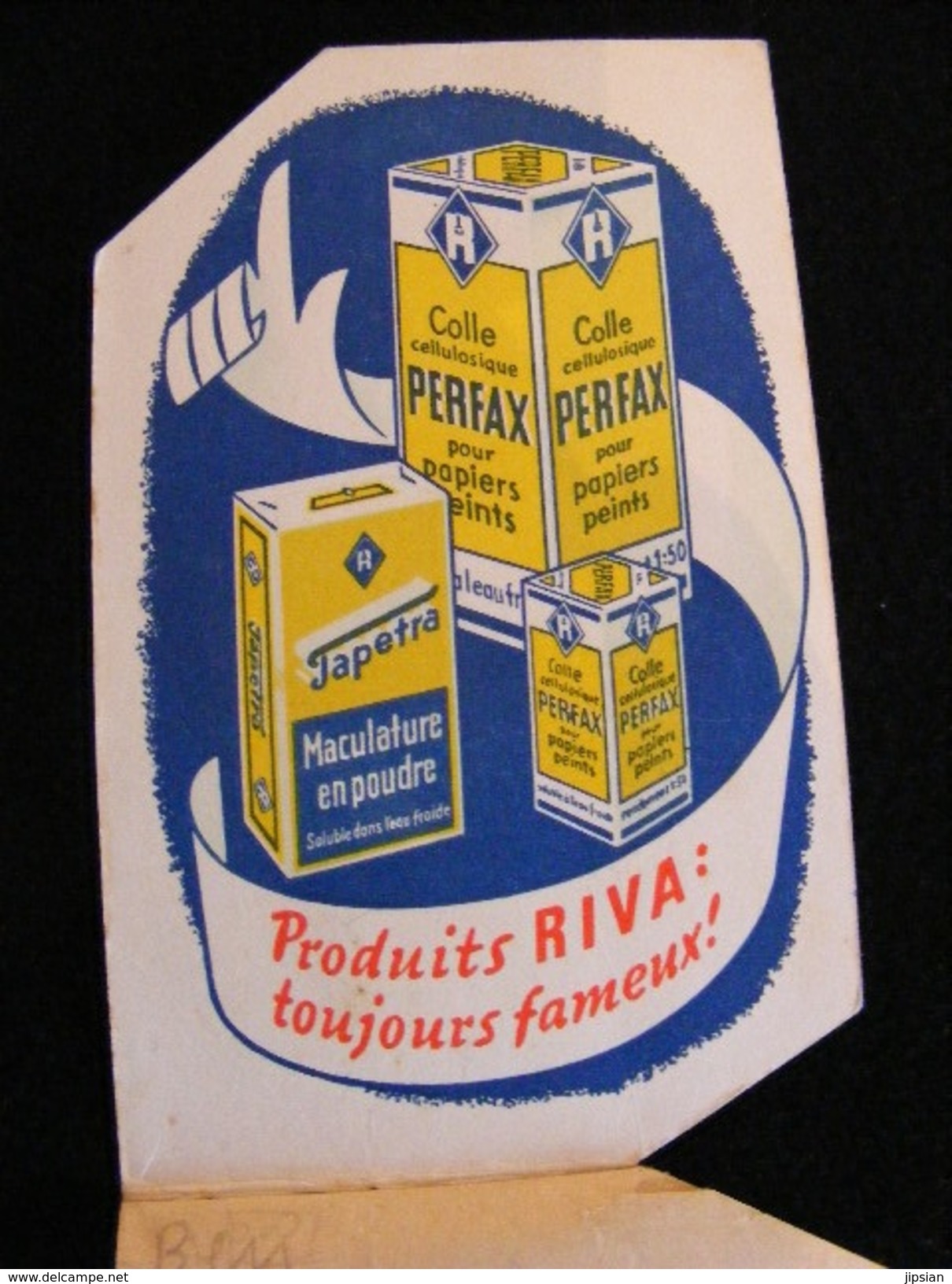 Carnet Publicitaire Colle Metylan Et Perfax Pour Papier Peints   NCL27 - Autres & Non Classés