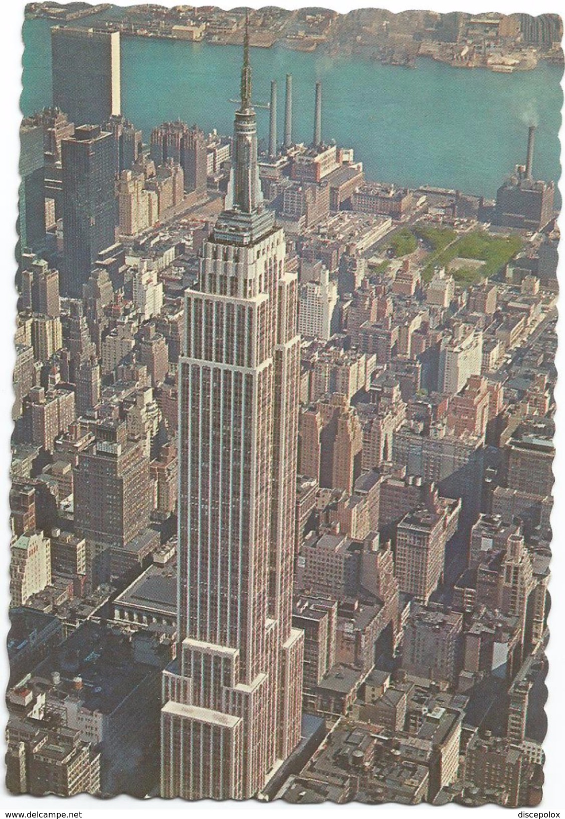 T1641 New York - Aerial View Of Empire State Building / Non Viaggiata - Empire State Building