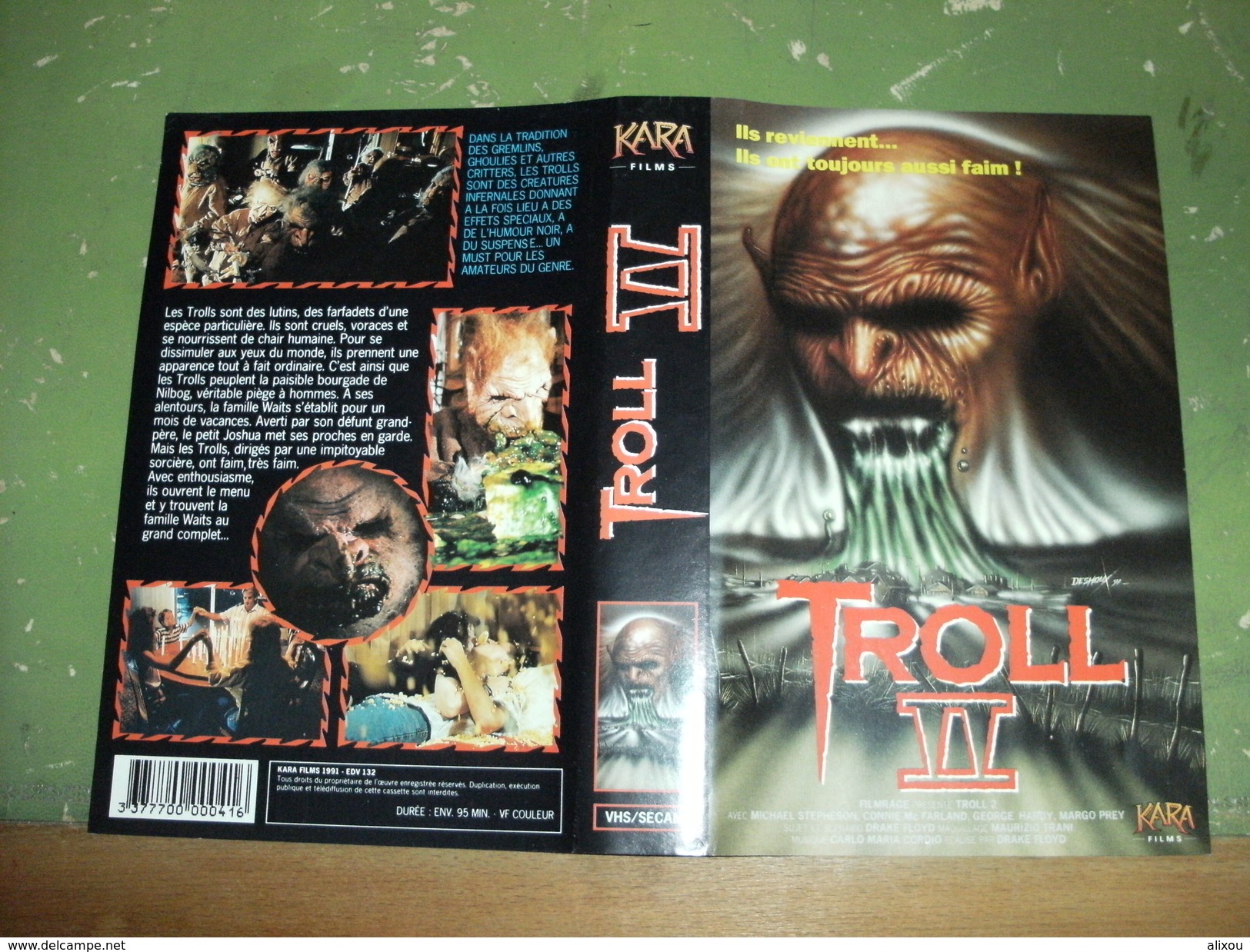 Rare Film : " Troll 2  " - Horreur