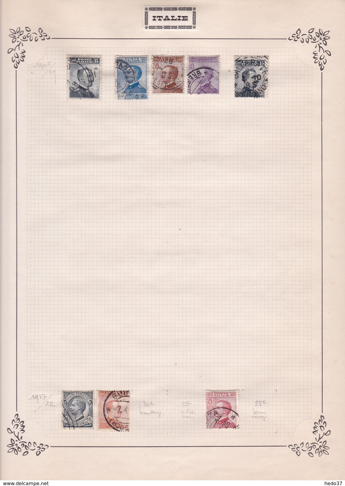 Italie - Collection Vendue Page Par Page - Timbres Oblitérés / Neufs *(avec Charnière) -Qualité B/TB - Used