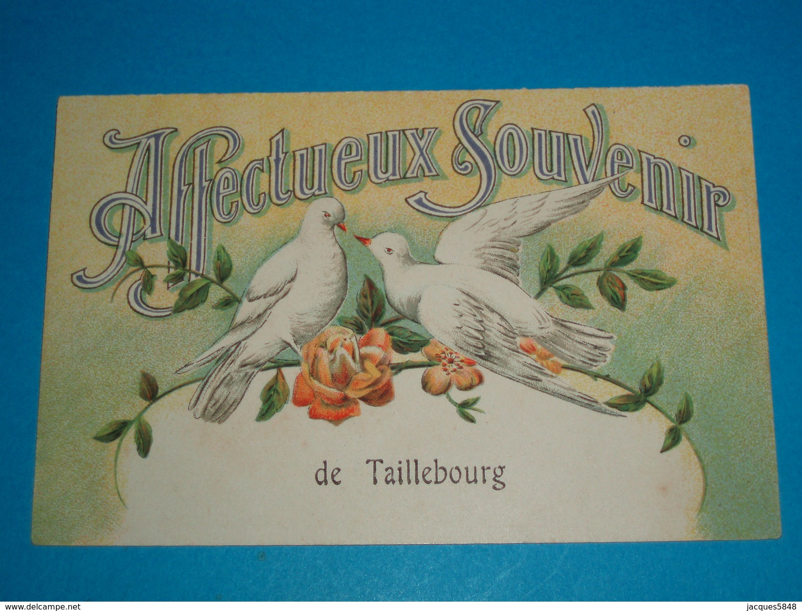 17 ) Affectueux Souvenir De Taillebourg  - Année 1918 - EDIT : Arteaud - Autres & Non Classés