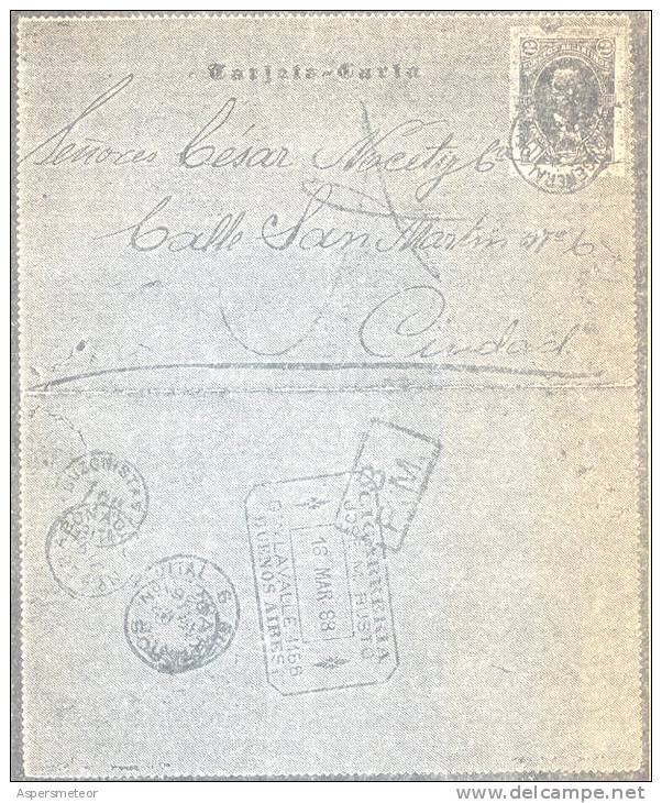 CATALOGO DE ENTEROS POSTALES DE ARGENTINA DE HORACIO L. RIESE LA MAYOR OBRA EN LA MATERIA NUEVO ORIGINAL ENTIERS - Other & Unclassified