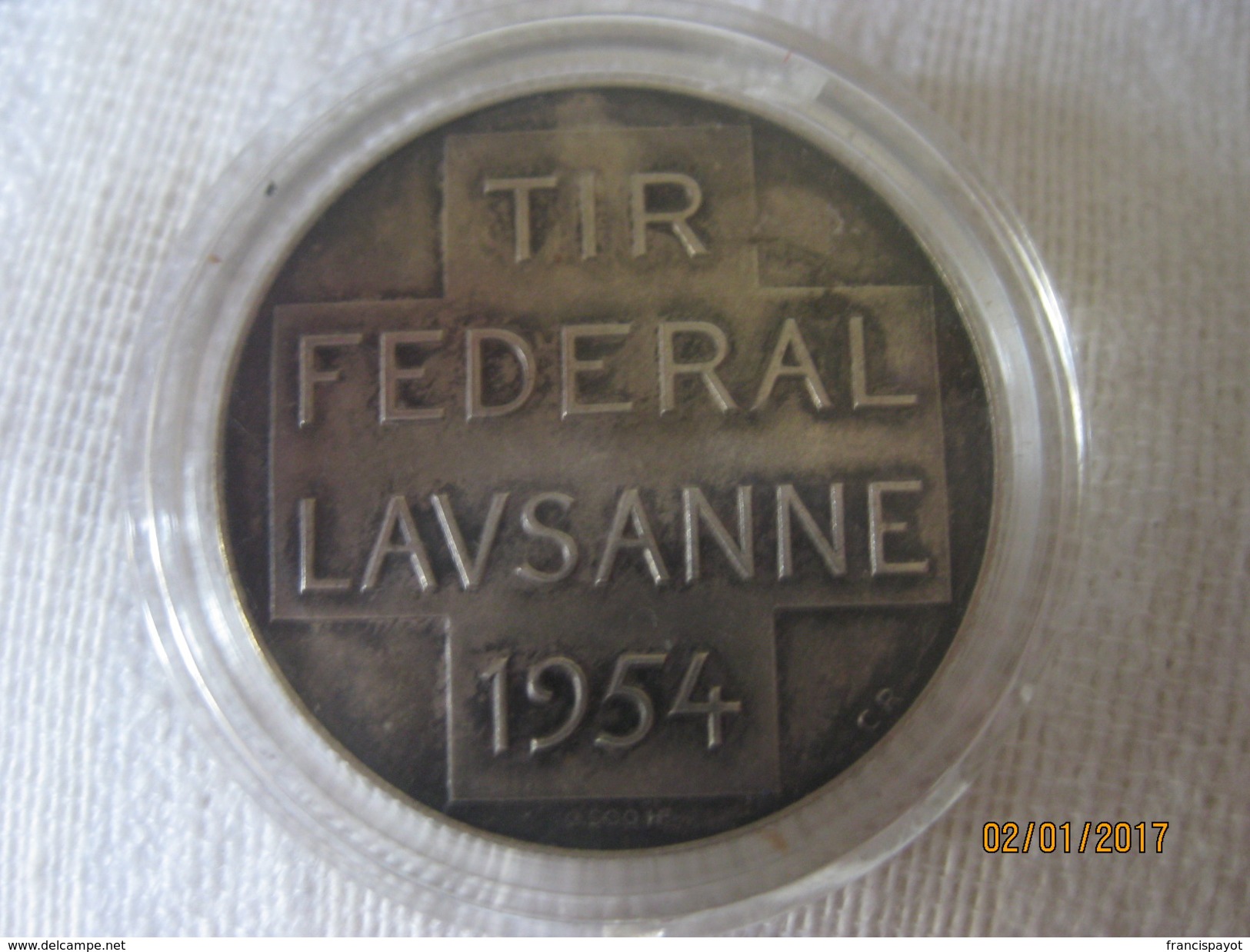 Suisse: Médaille Tir Fédéral, Lausanne 1954 - Non Classés