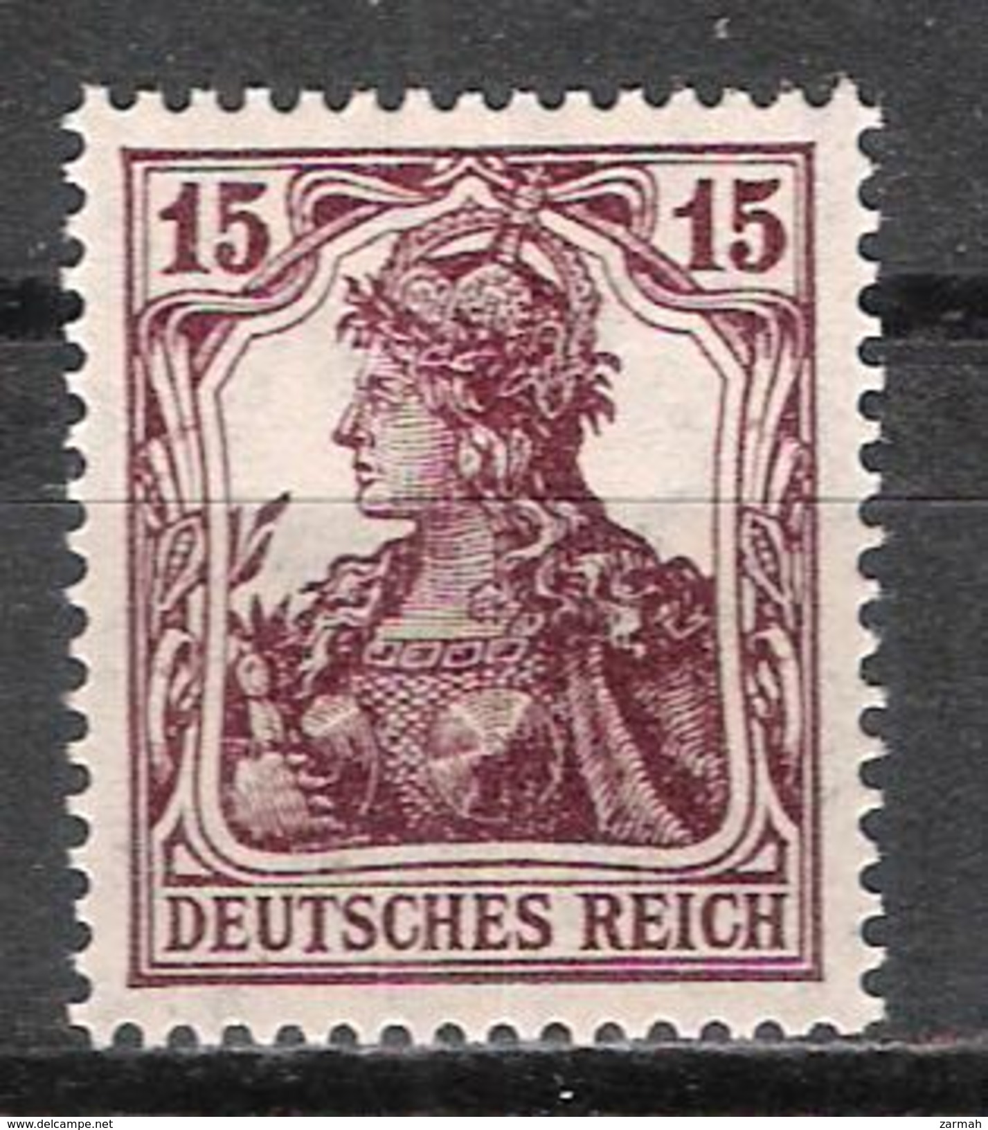 Reich Variété Du N° 101 Neuf ** Michel 142a Signalé "a" Au Dos - Neufs