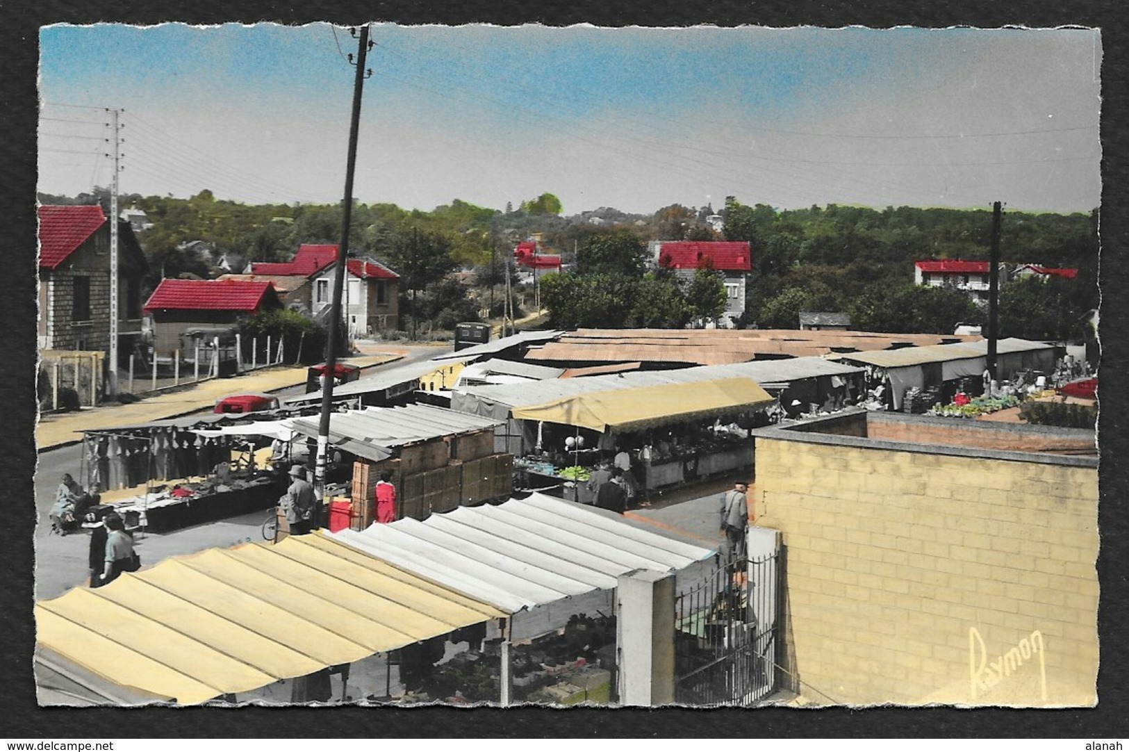 LES COUDREAUX MONTFERMEIL La Place Du Marché (Saltel) Seine St Denis (93) - Montfermeil