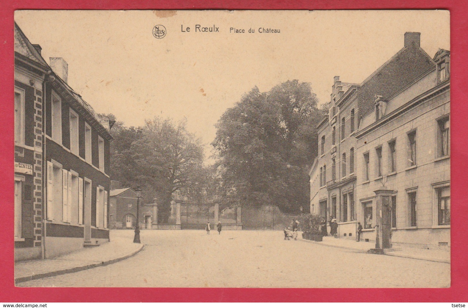 Le Roeulx - Place Du Château ( Voir Verso ) - Le Roeulx