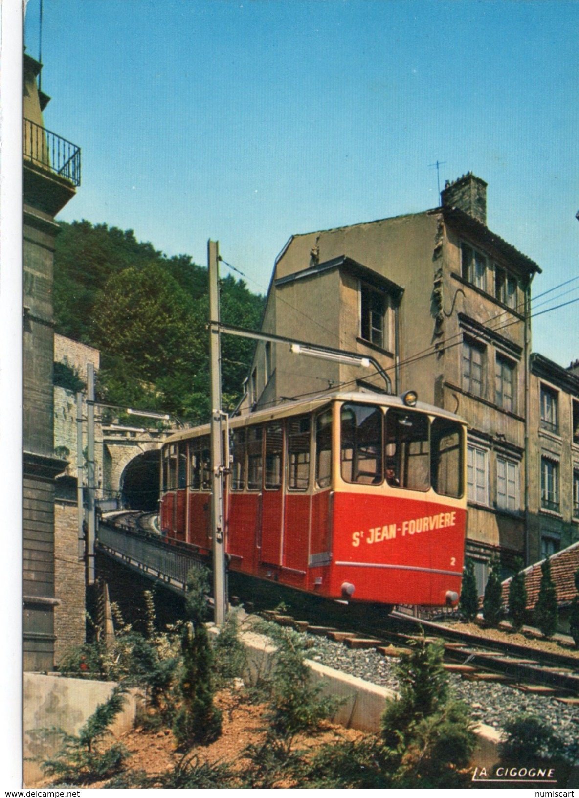 Lyon.. La Ficelle Funiculaire De Fourvière Funiculaire - Autres & Non Classés