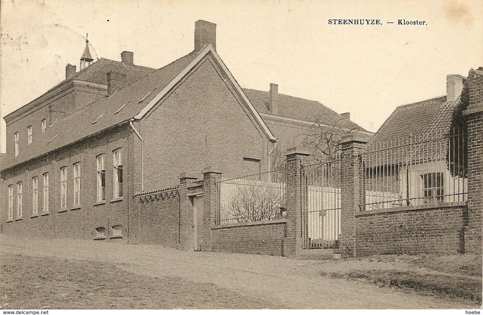 STEENHUYZE (Steenhuize / Herzele) - Het Klooster - Edit. E. Desaix - Met Mooie Afstempeling Steenhuyse 1925 - Herzele