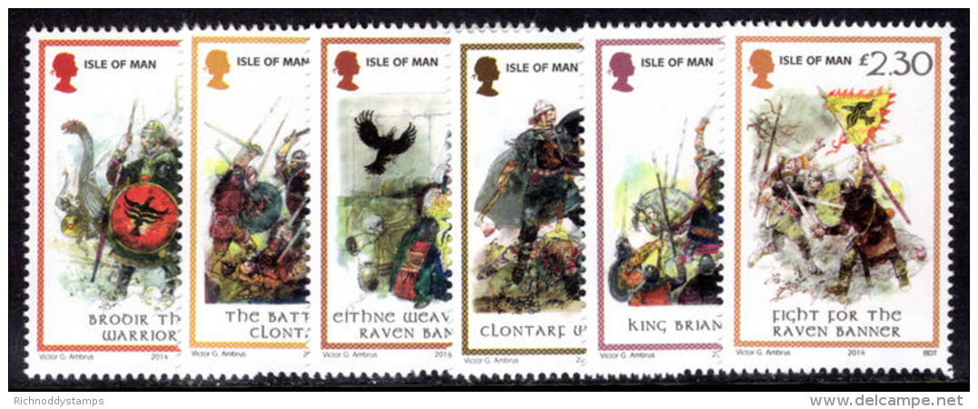 Isle Of Man 2014 Battle Of Clontarf Unmounted Mint. - Man (Insel)