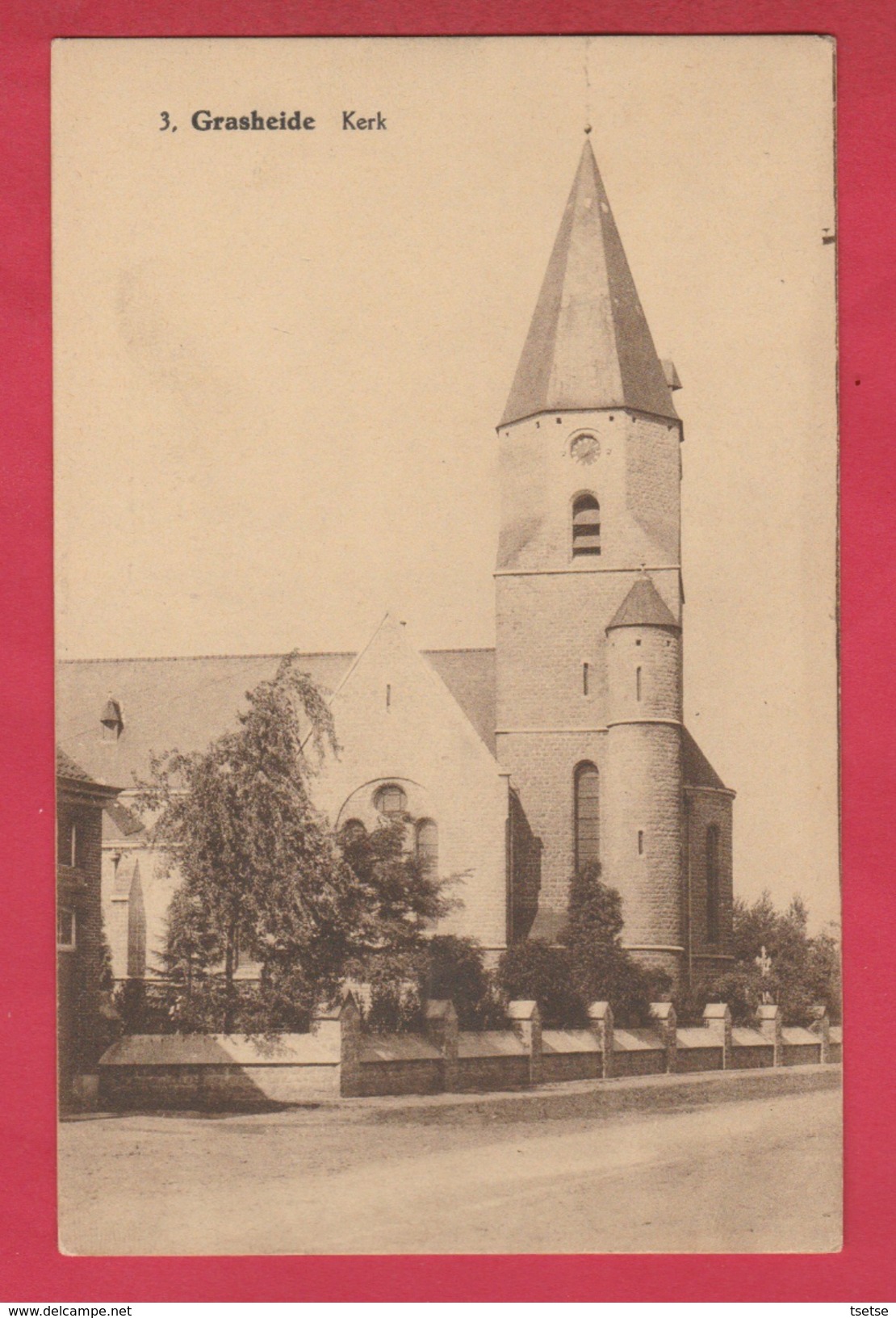 Grasheide - De Kerk ( Verso Zien ) - Putte