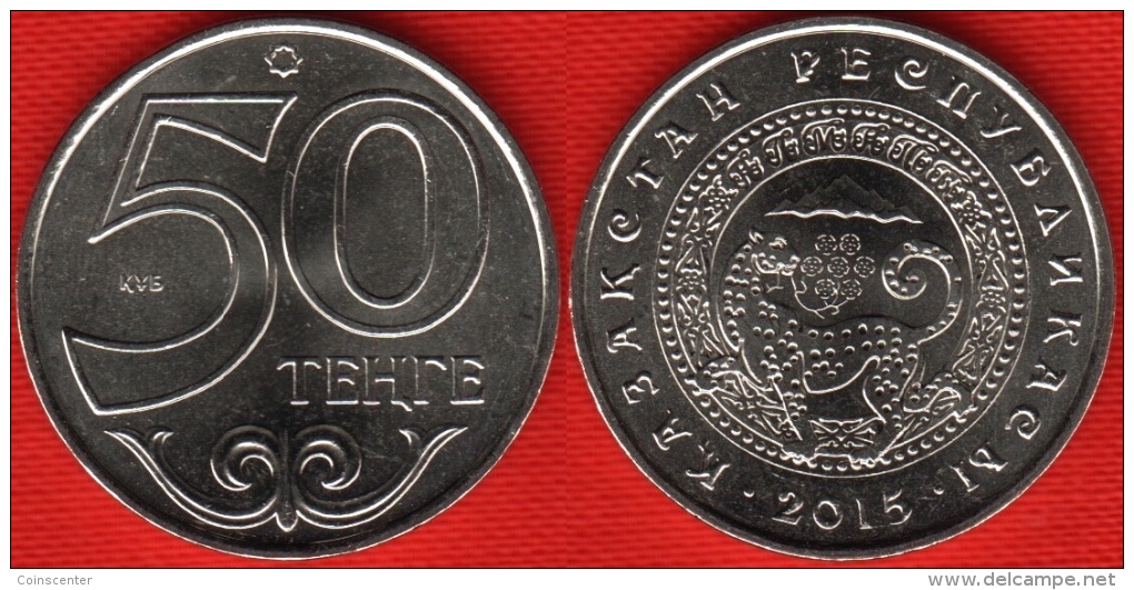 Kazakhstan 50 Tenge 2015 "City - Almaty" UNC - Kazachstan