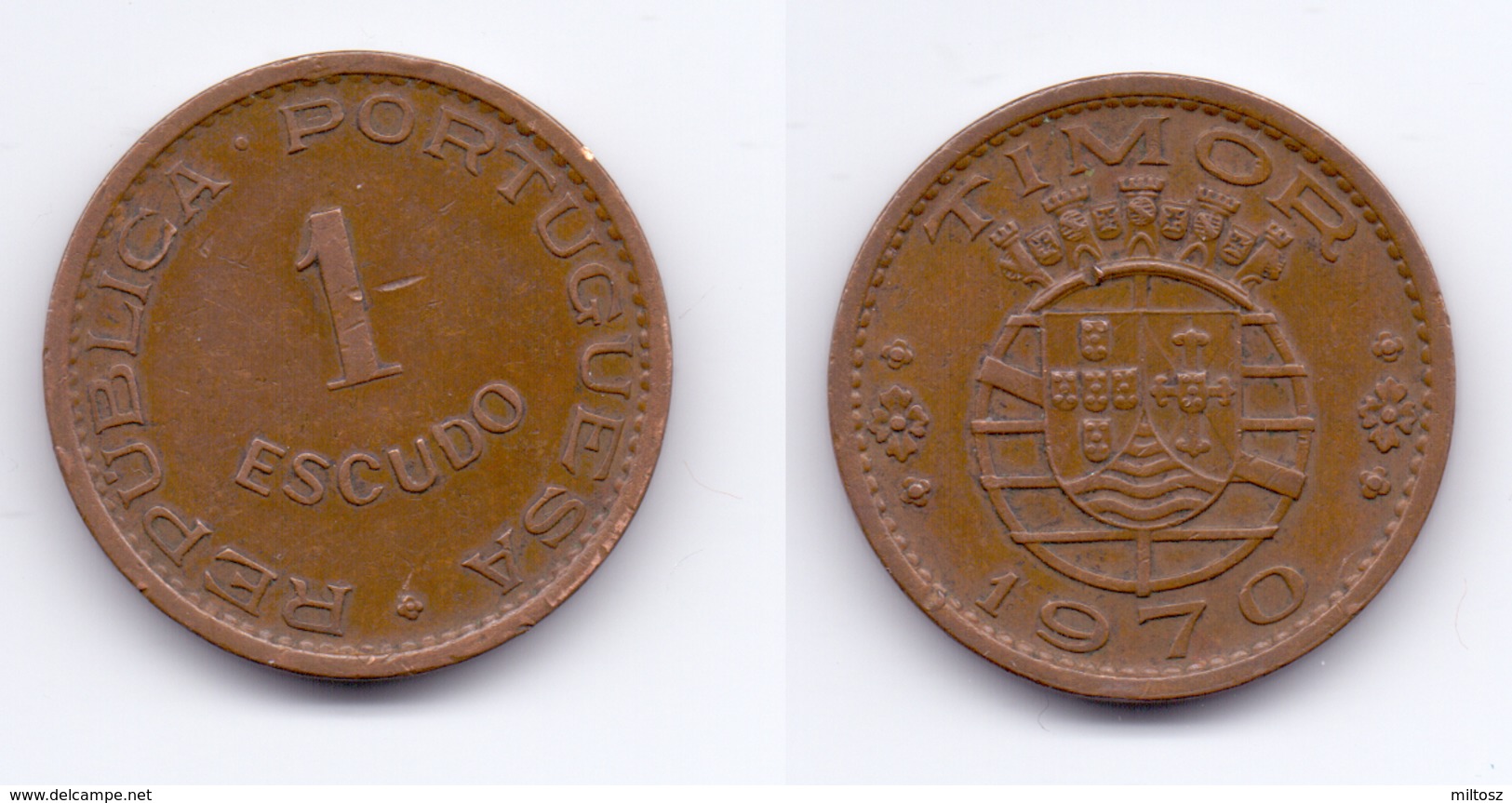 Timor 1 Escudo 1970 - Timor