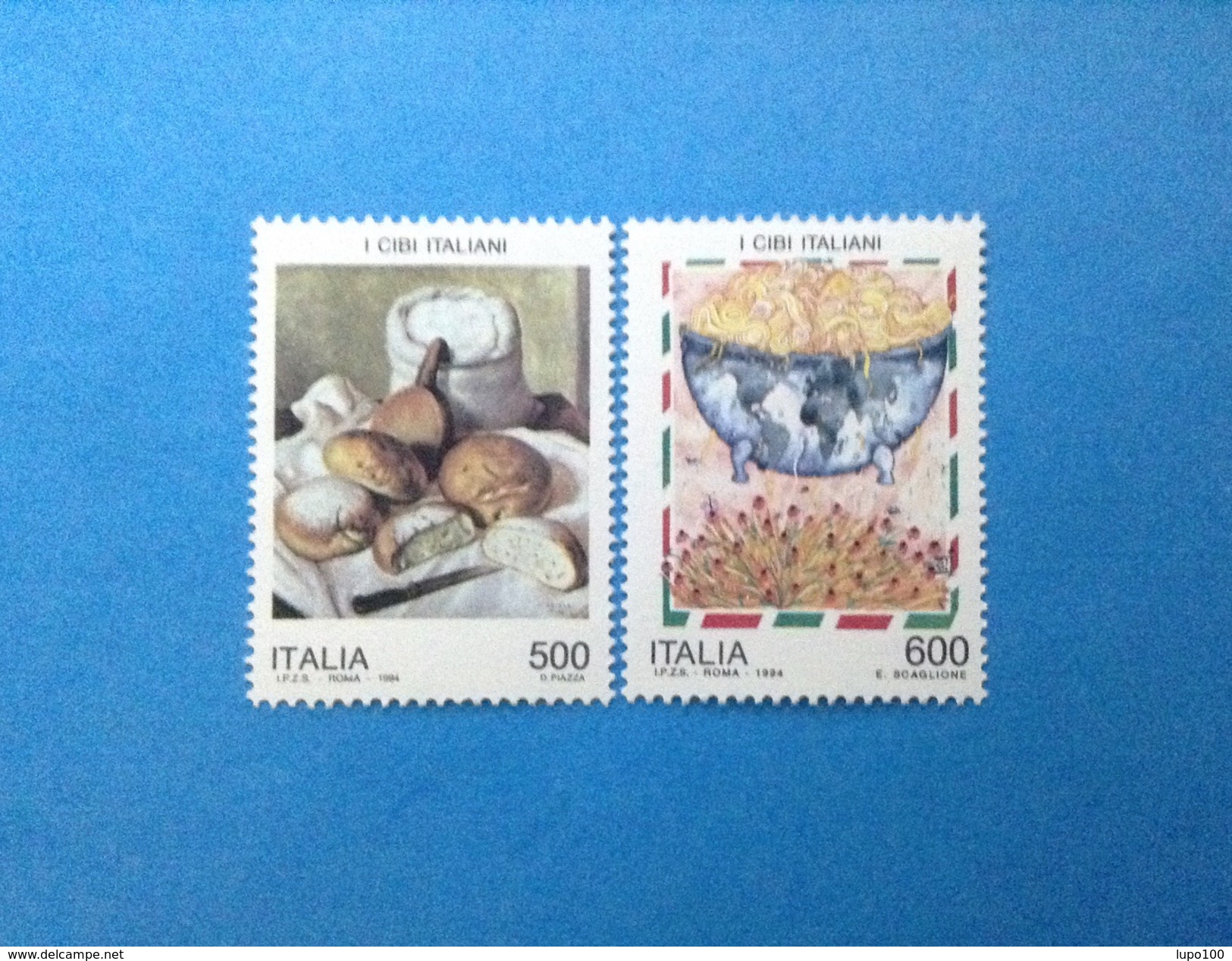 1994 ITALIA FRANCOBOLLI NUOVI STAMPS NEW MNH** - I CIBI ITALIANI PANE E PASTA - - 1991-00: Mint/hinged