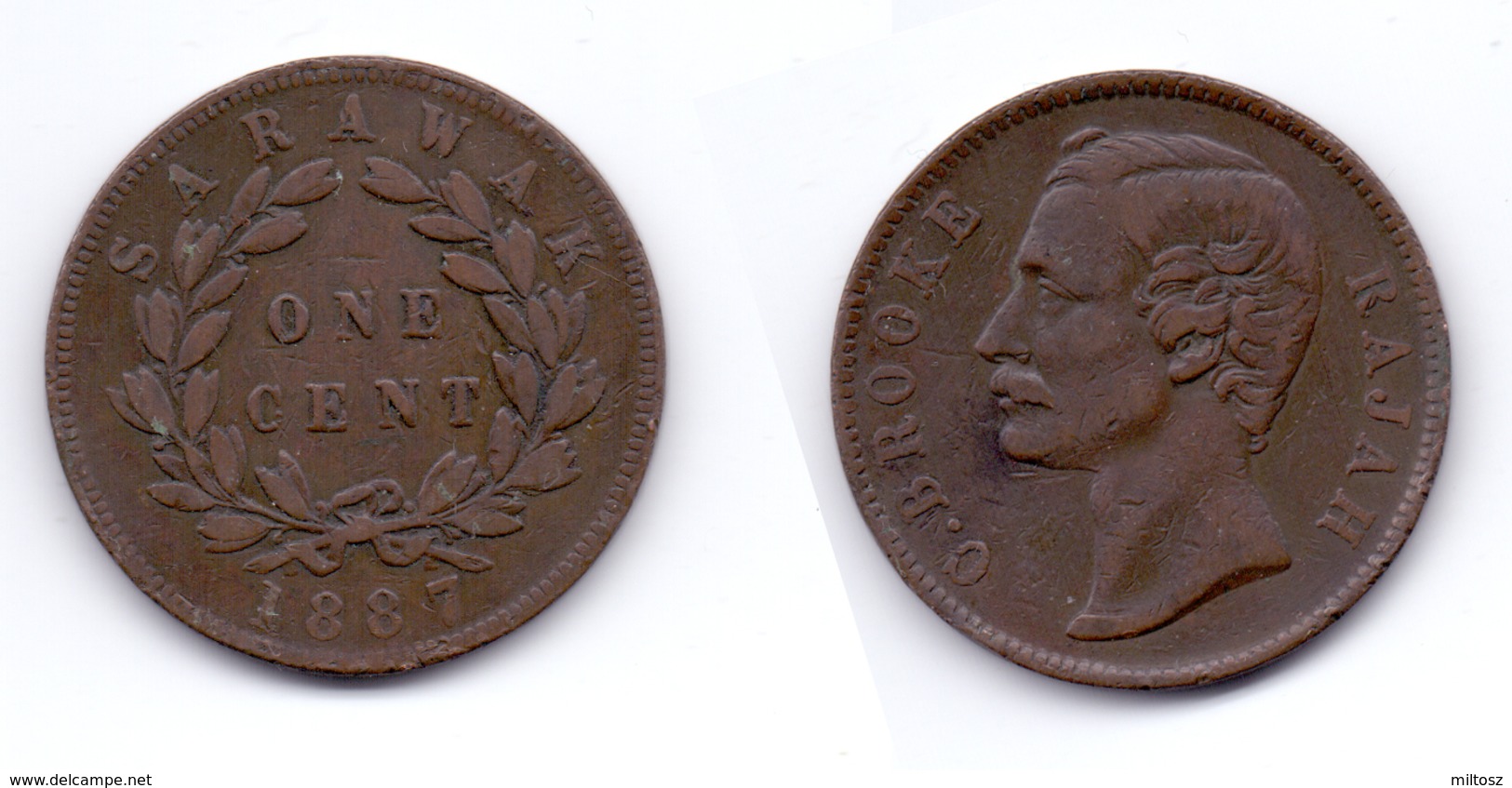 Sarawak 1 Cent 1887 - Malaysia