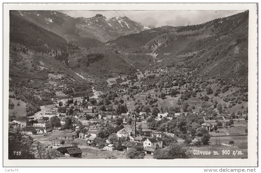 Suisse - Olivone - Panorama - Olivone