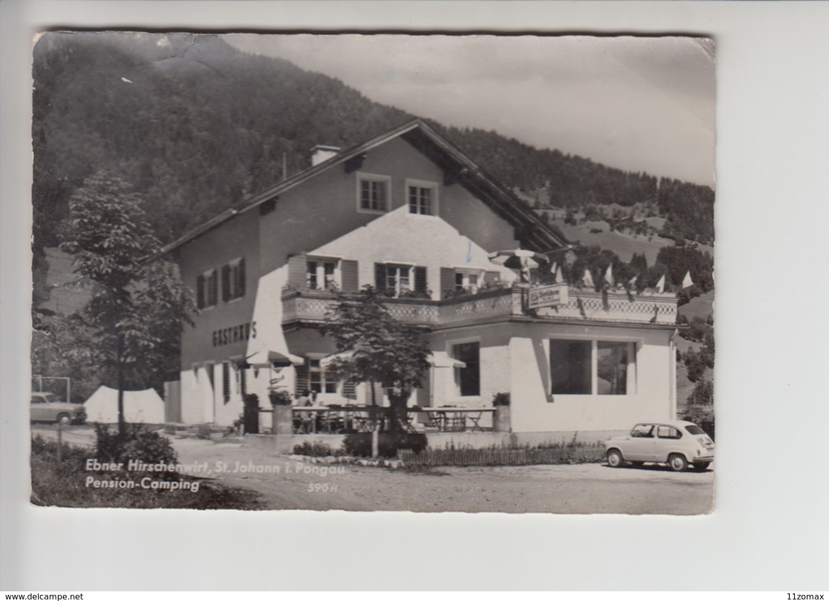 Ebner Hirschenwirt Gasthaus Camping 1965 (au016) - St. Johann Im Pongau