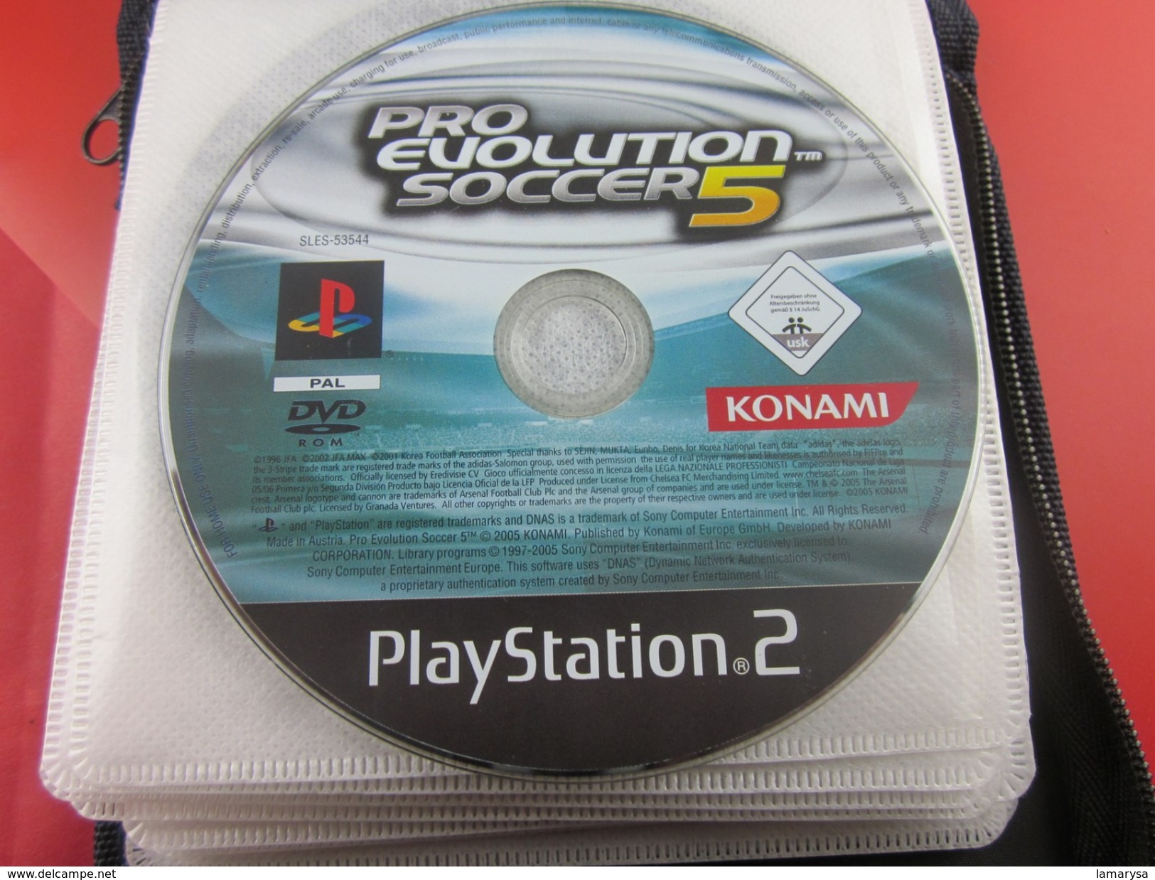 PRO EVOLUTION  SOCCERS 5 PS2 Jeux électroniques  Jeu Vidéo Sony PlayStation 2 - Playstation 2