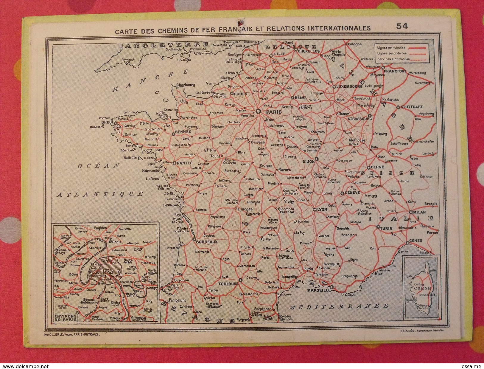 Almanach Des PTT. 1956. Calendrier Poste, Postes Télégraphes.. Enfants Plage Mer - Grossformat : 1941-60