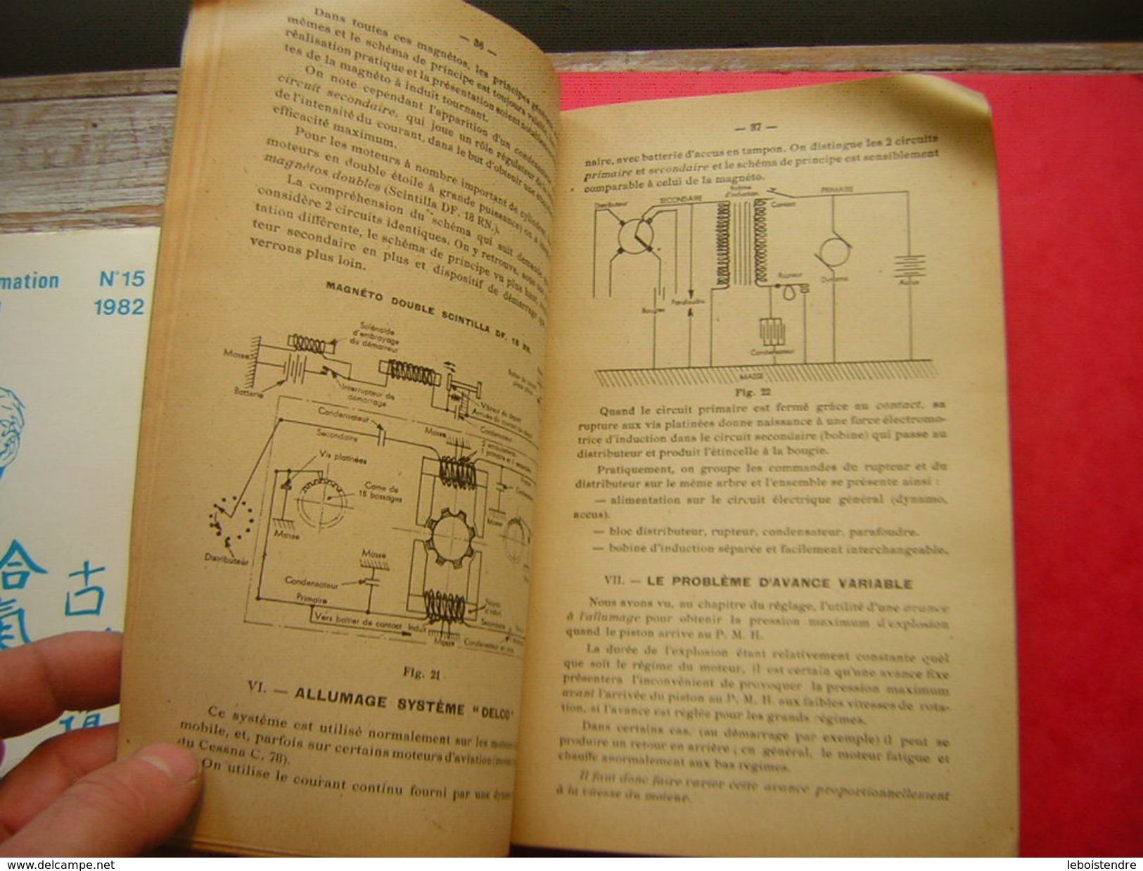 LIVRET ECOLE DES MECANICIENS DE L'AIR DE ROCHEFORT SUR MER  RESUME AIDE MEMOIRE DE NOTIONS GENERALES SUR LES MOTEURS