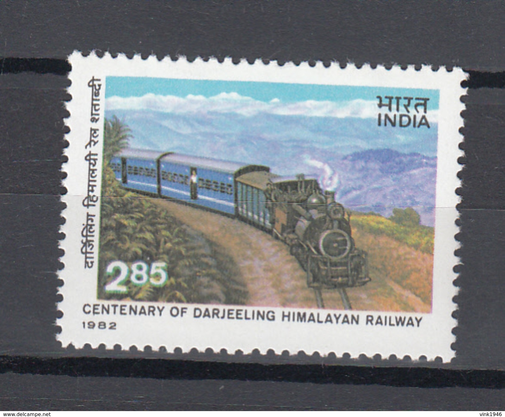 India 1982,1V,raiway,trains,treinen,züge,trenes,treni,MNH/Postfris(A3031) - Treinen