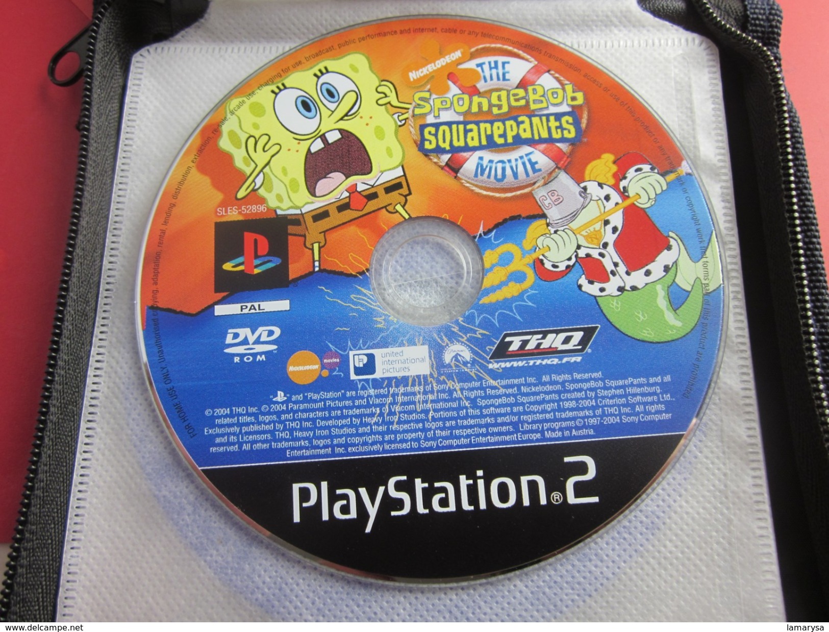 THE SPONGEBOB SQUAREPANES MOVIE INTERACTIVE   PS2  Jeux électroniques  Jeu Vidéo Sony PlayStation 2 - Playstation 2