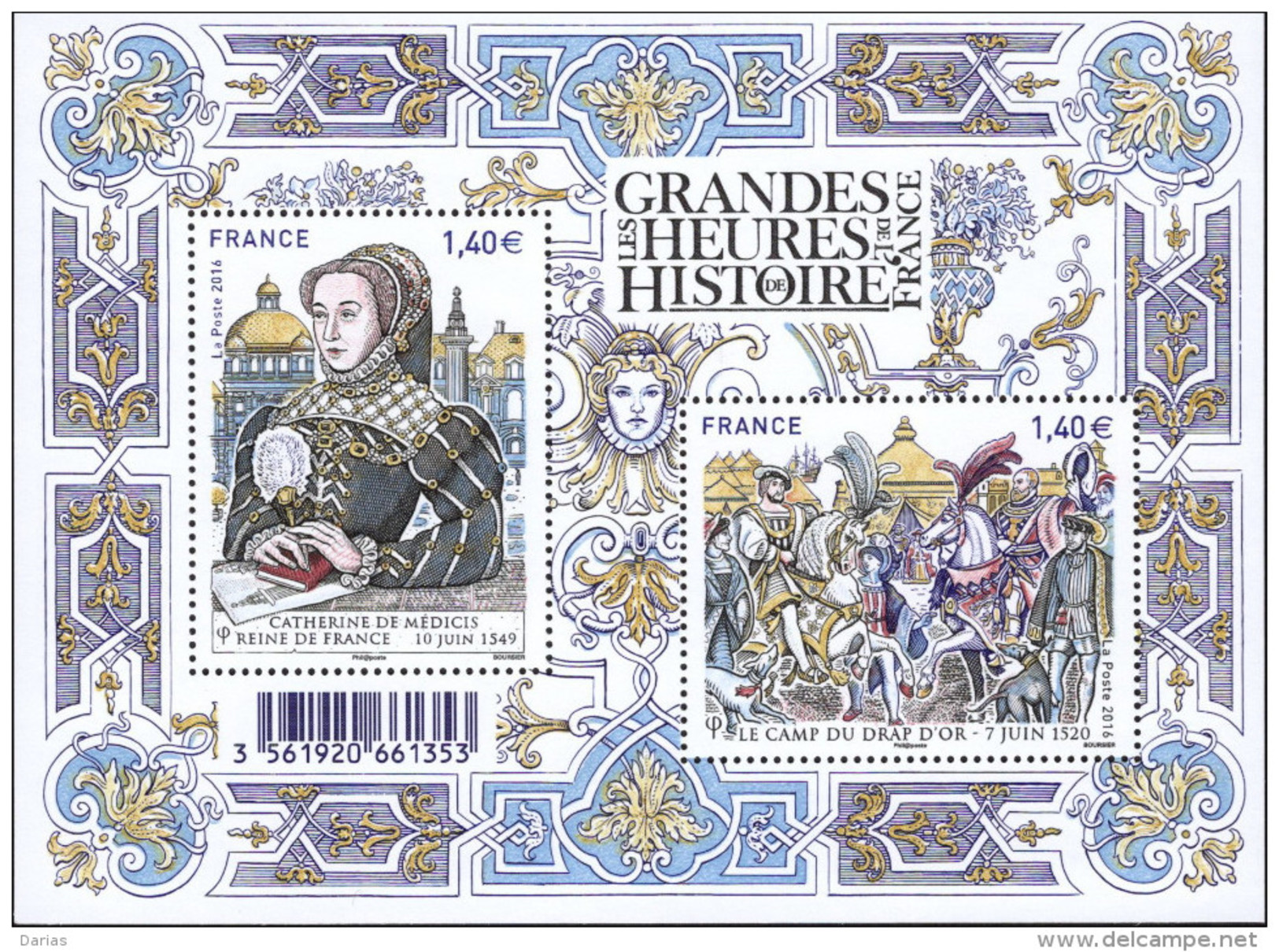 Le Feuillet F5067 "LES GRANDES HEURES DE L'HISTOIRE DE FRANCE" Luxe Bas Prix, A SAISIR. - Feuilles Complètes