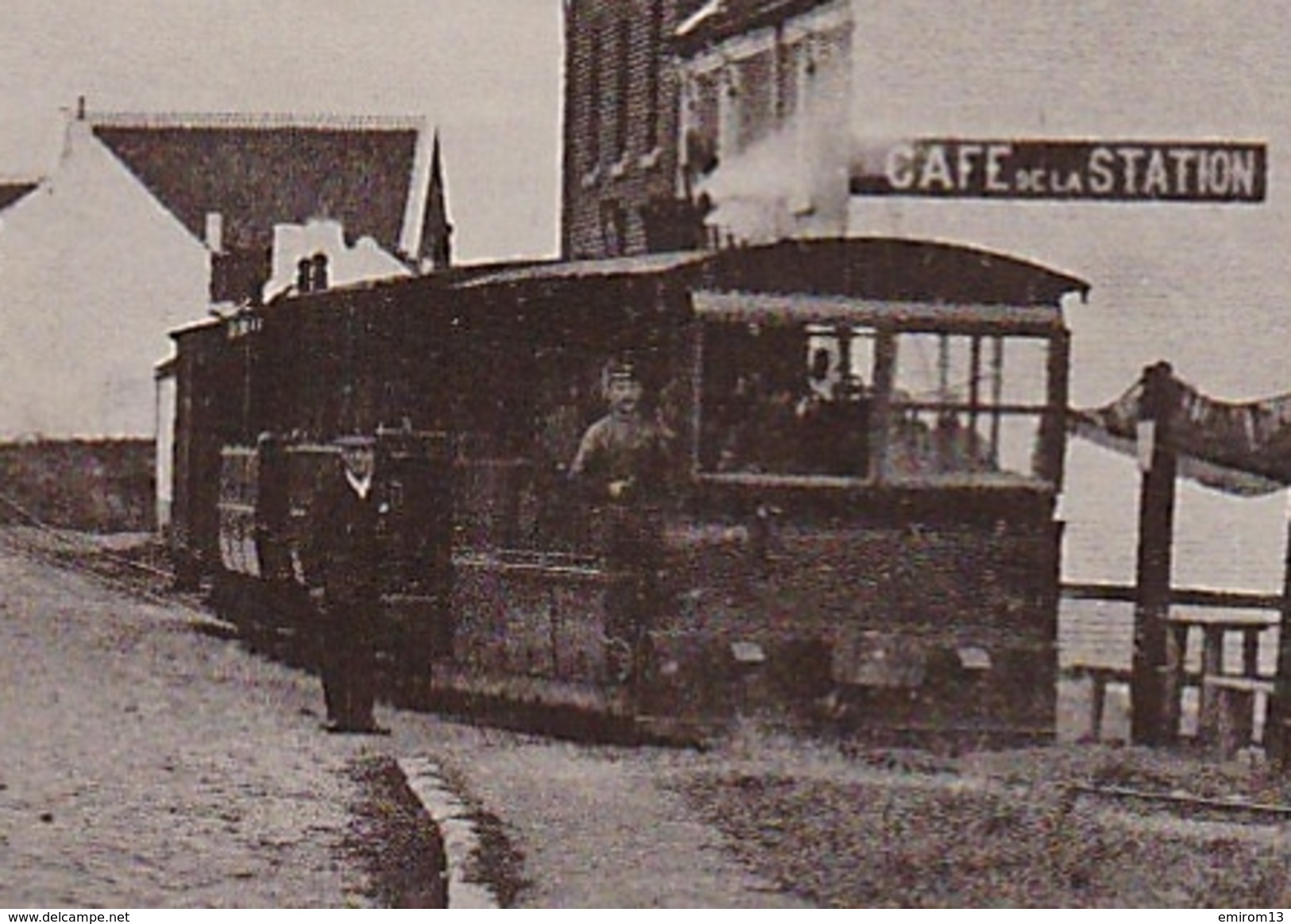 Bois Seigneur Isaac Station Du TRAM à Vapeur Café A. Vanderplancq Braine L'alleud - Braine-l'Alleud