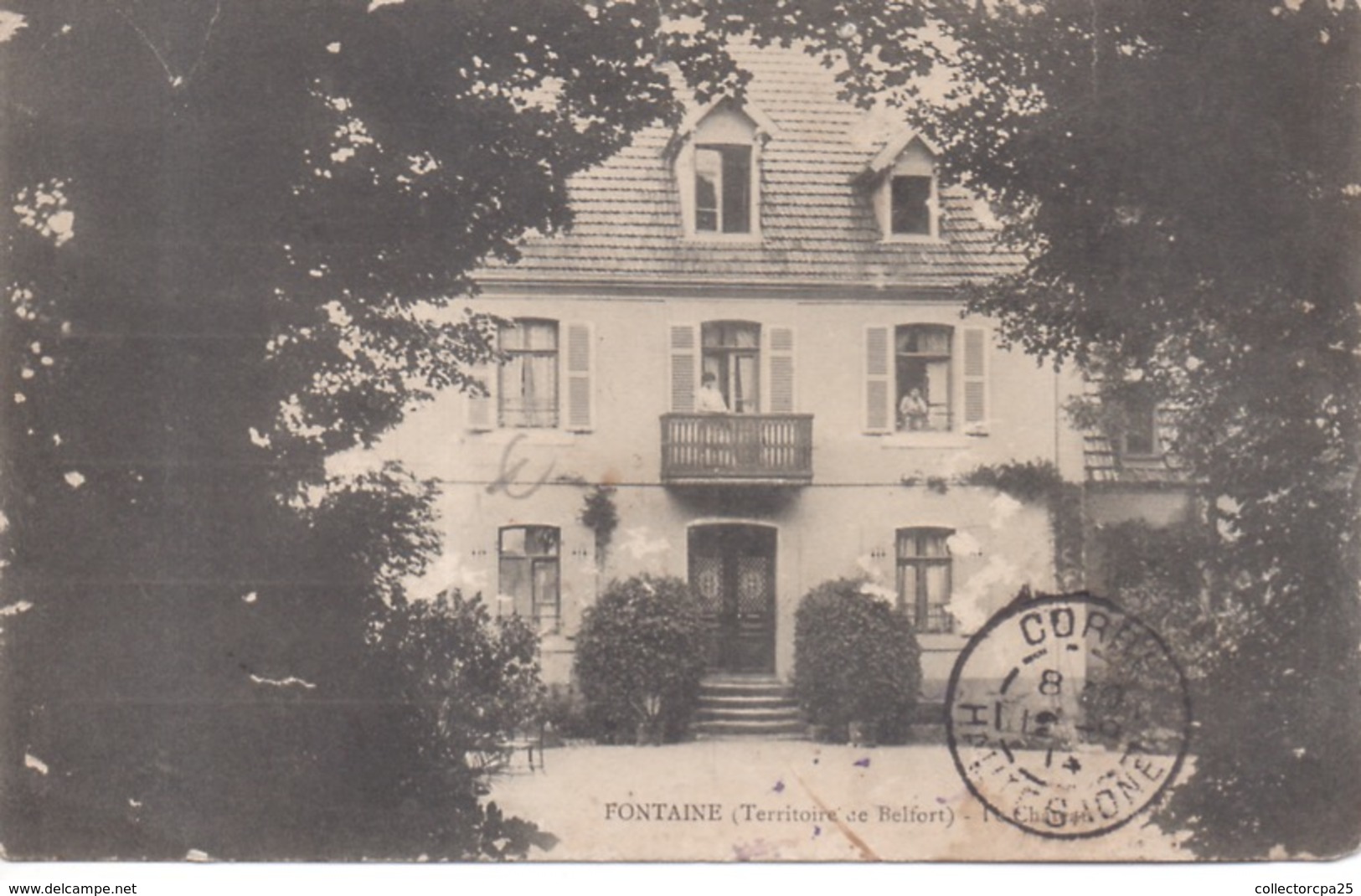 Fontaine ( Territoire De Belfort ) - Le Château - Fontaine