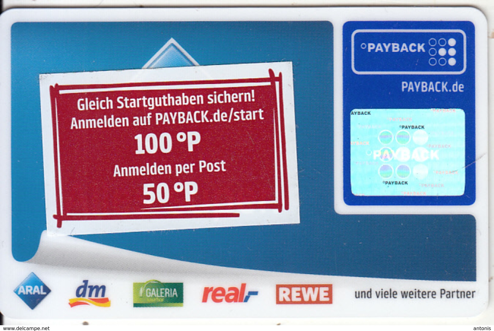 GERMANY - Payback Magnetic Card, Unused - Other & Unclassified