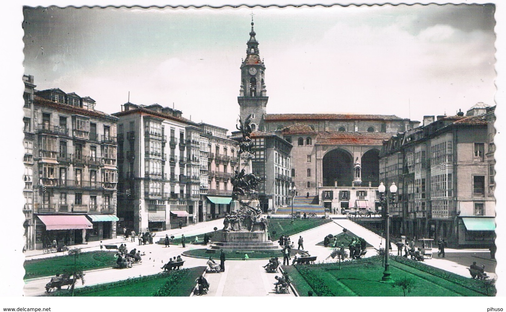 ES-1790   VITTORIA : Plaza De La Virgen Blanca - Álava (Vitoria)