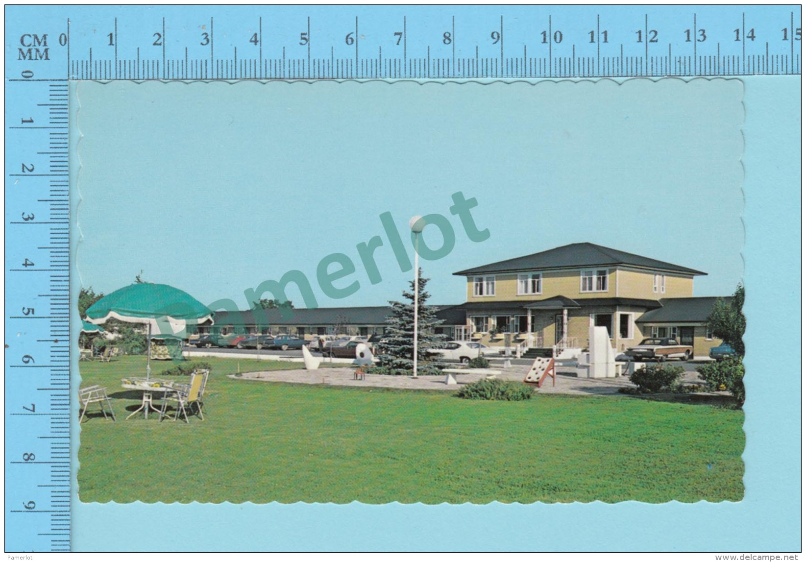 Rimouski Quebec  -Motel St-Laurent - Carte Postale Postcard  -2 Scans - Rimouski