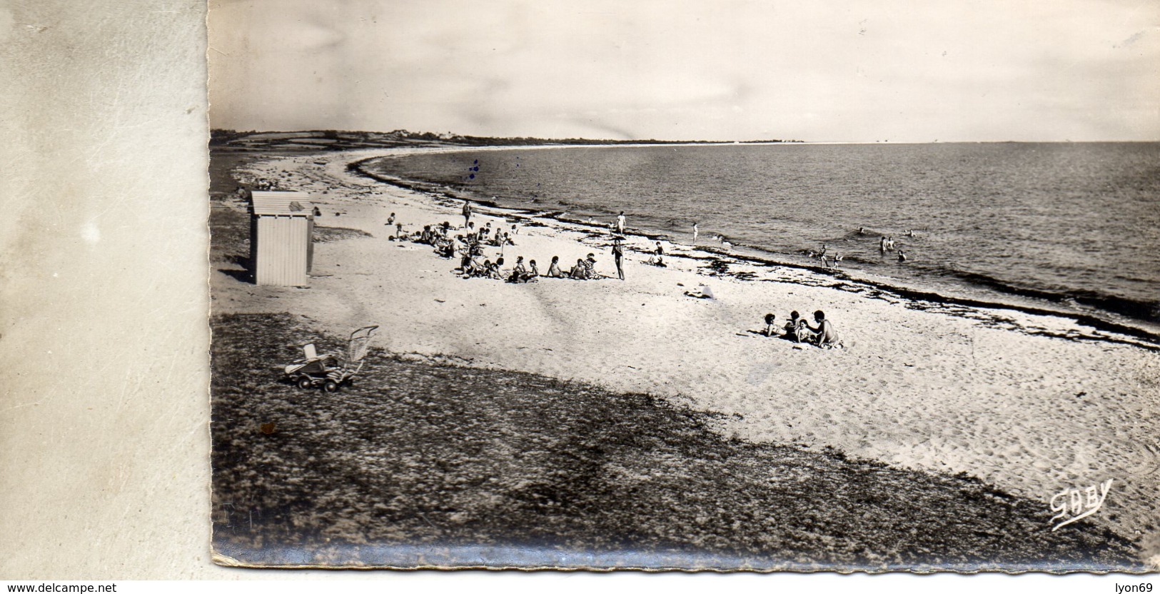 SARZEAU  PLAGE DE PENVINS CPSM - Sarzeau