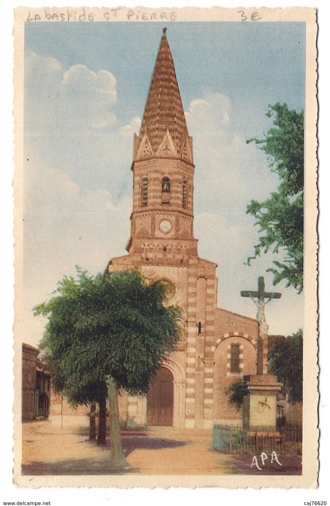 Labastide-saint-pierre , L'église - Labastide Saint Pierre