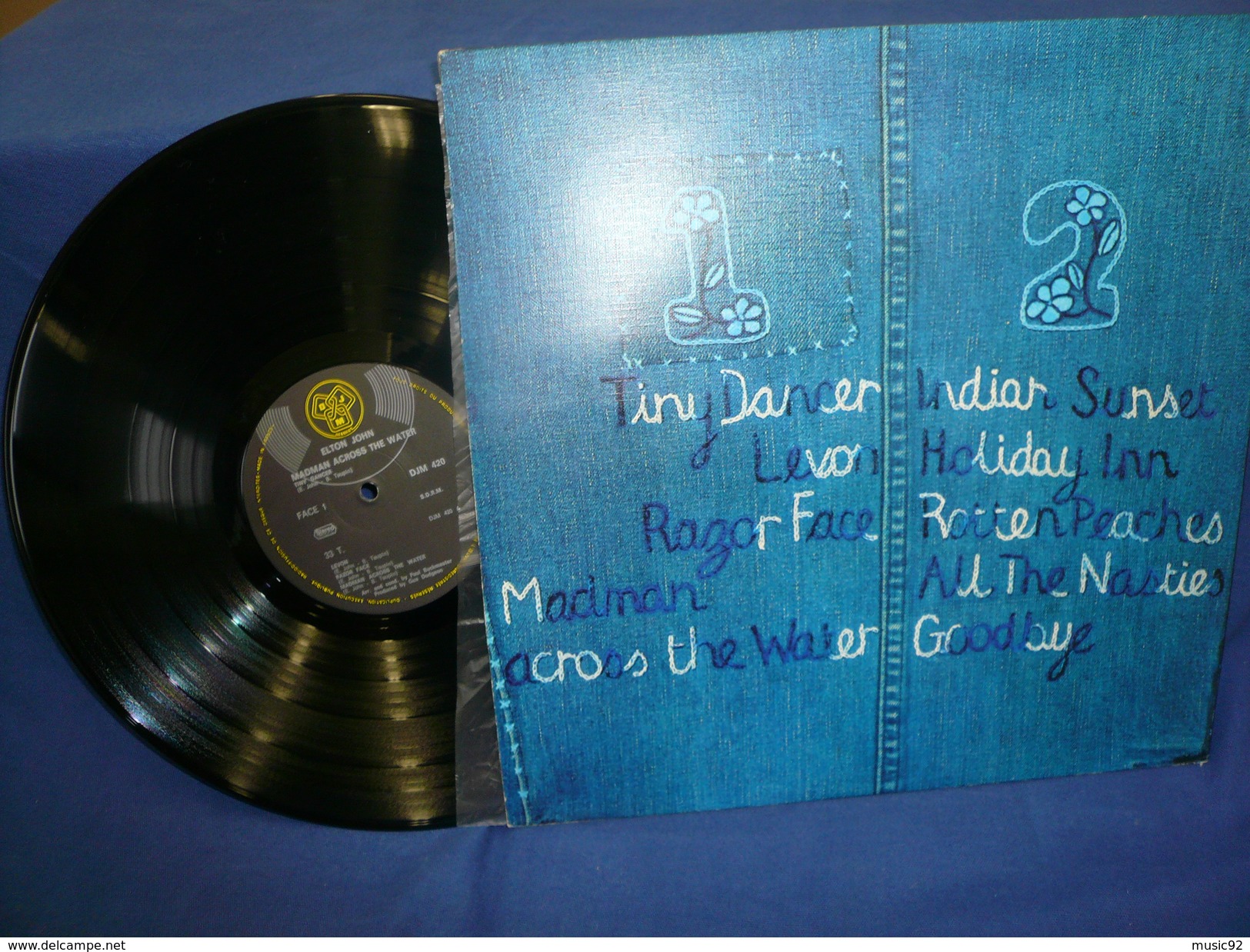Elton John"33t Vinyle"Madman Across The Water" - Disco, Pop