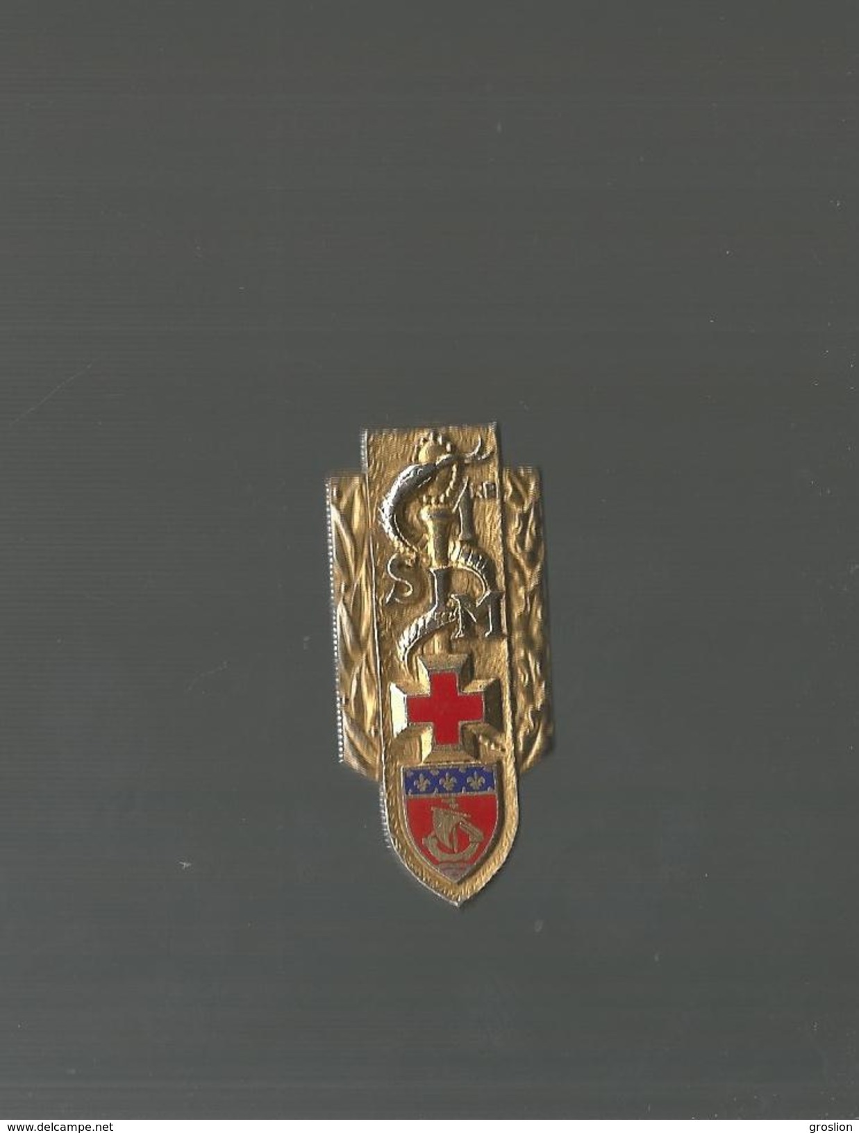 INSIGNE MILITAIRE 1 ER SIM (SECTION D'INFIRMIERS MILITAIRES) SERVICE DE SANTE - Medizinische Dienste