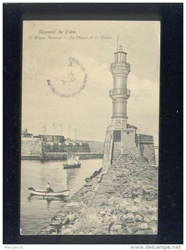 Souvenir De Crête Le Phare De La Canée édit. Douras La Canée N° 29  Light House - Greece