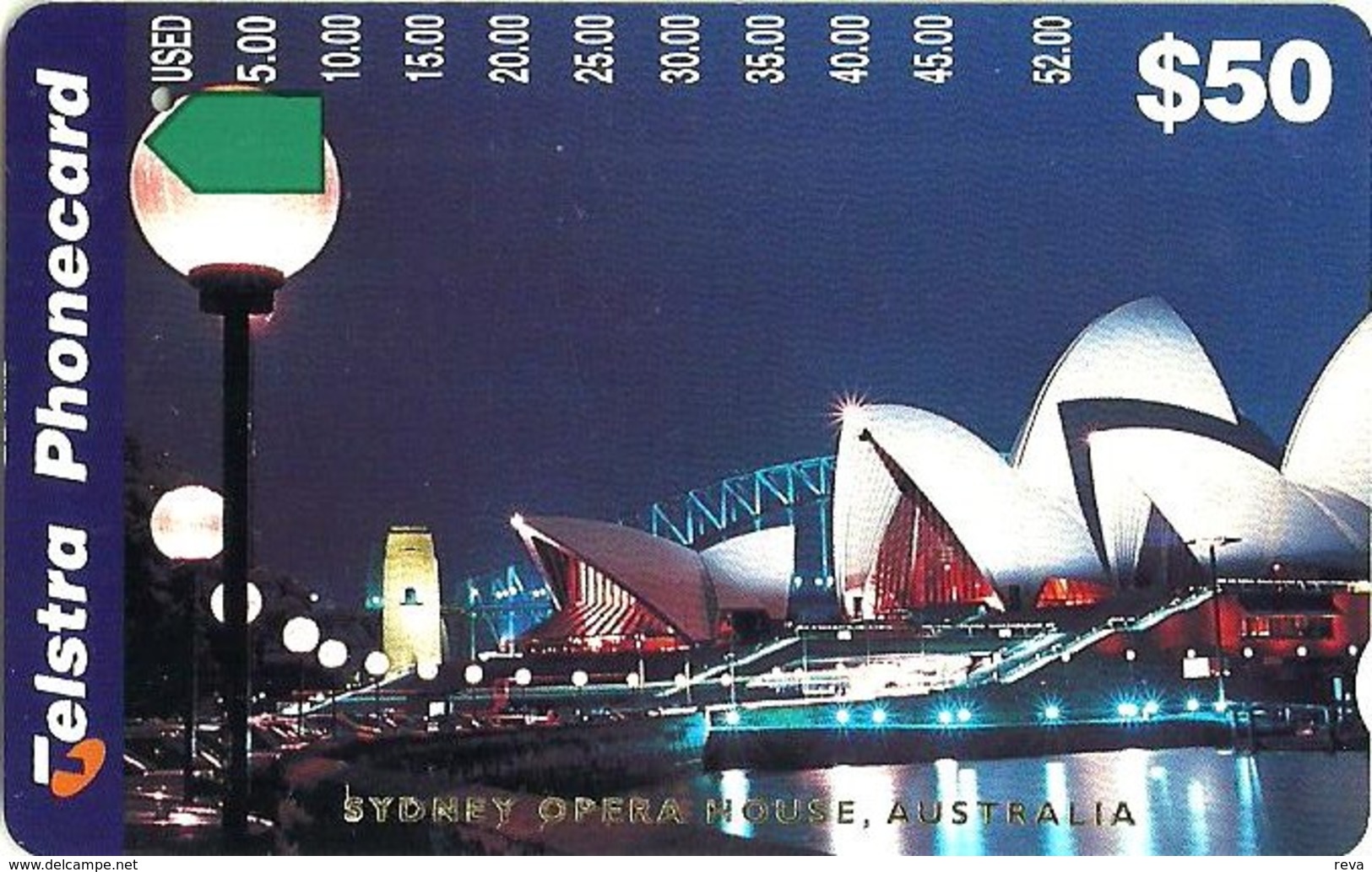 AUSTRALIA $50 SYDNEY OPERA HOUSE AT NIGHT TAMURA AUS-556 ONLY 1000 MADE !! READ DESCRIPTION !! - Australië