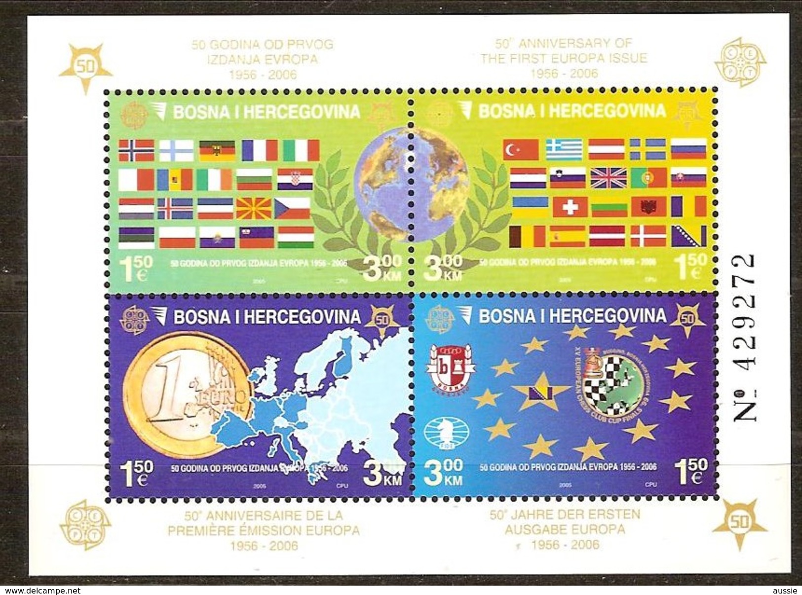 Bosnie-Herzégovine  Yvertn° Bloc 27 *** MNH Cote 16 Euro - Bosnia And Herzegovina